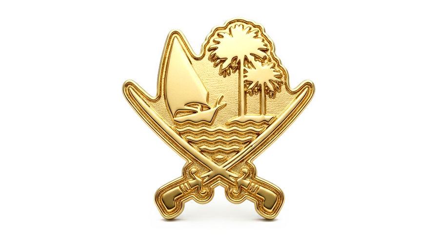 Emblem — Qatar Lapel Pin Set