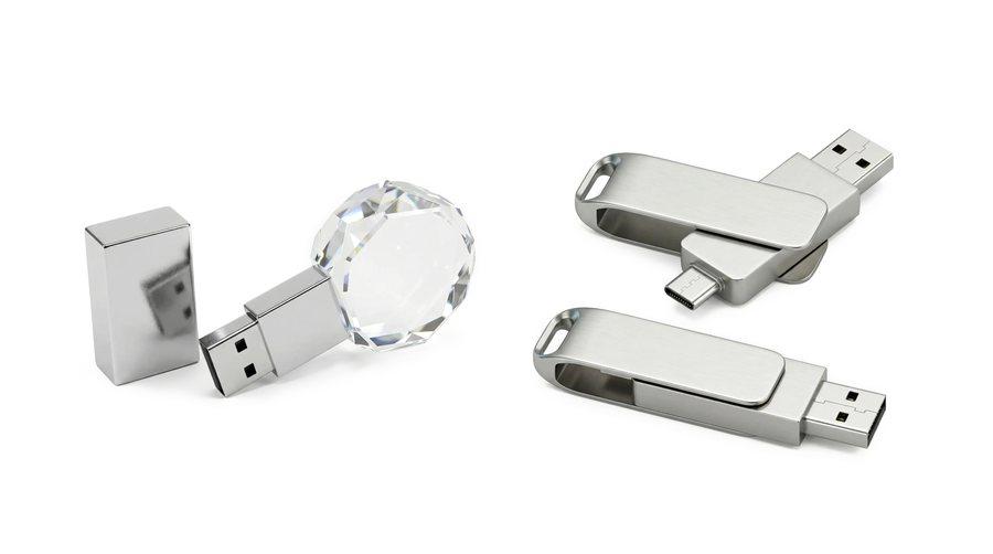 Lumen — Crystal USB & Flash Drives