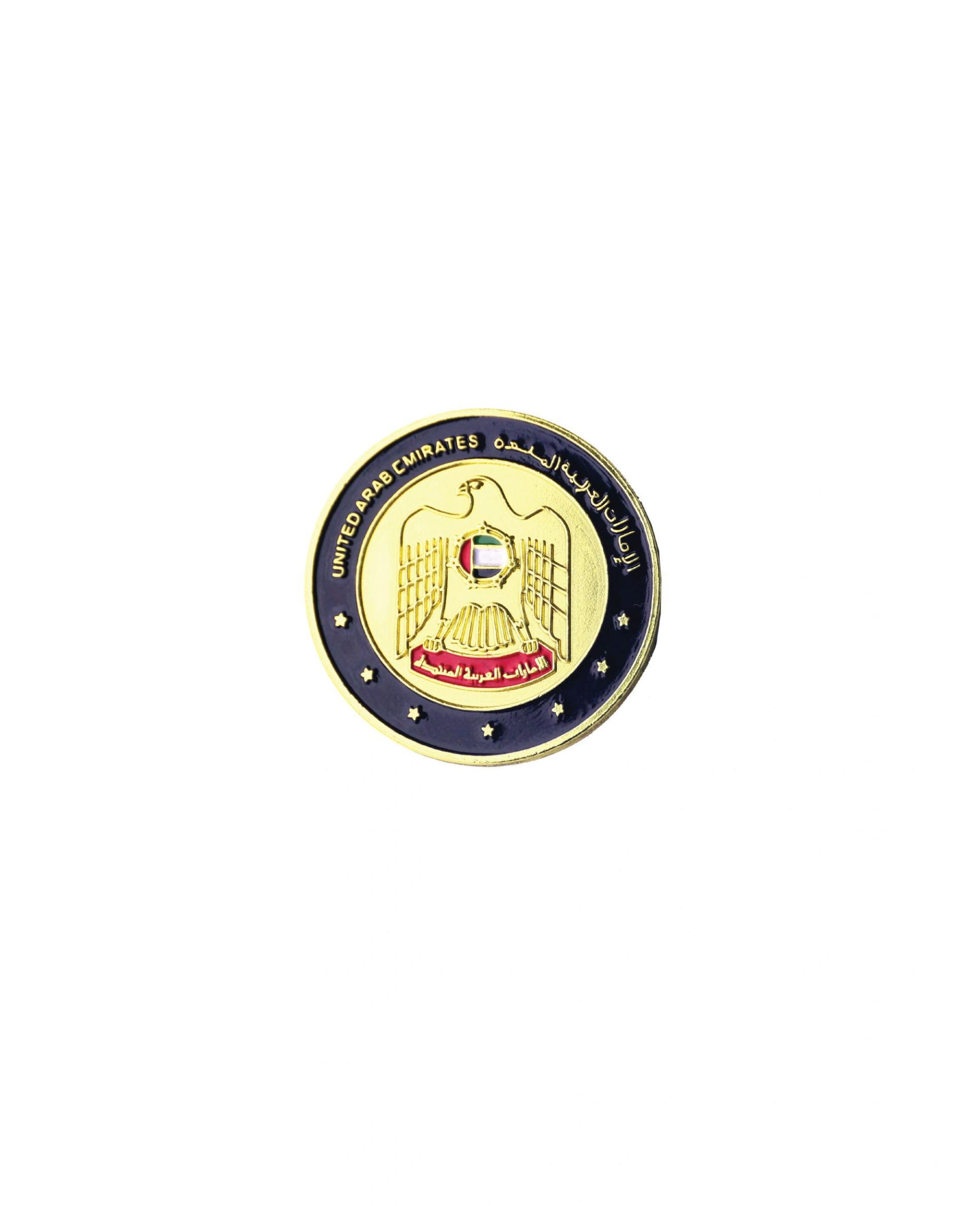 Filaka - Eagle Shaped Metal badge-UAE
