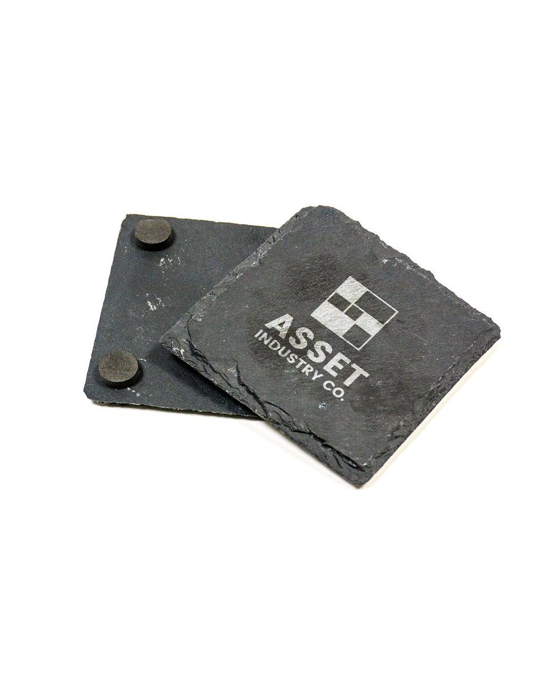 Hagehe - Black Slate Coaster