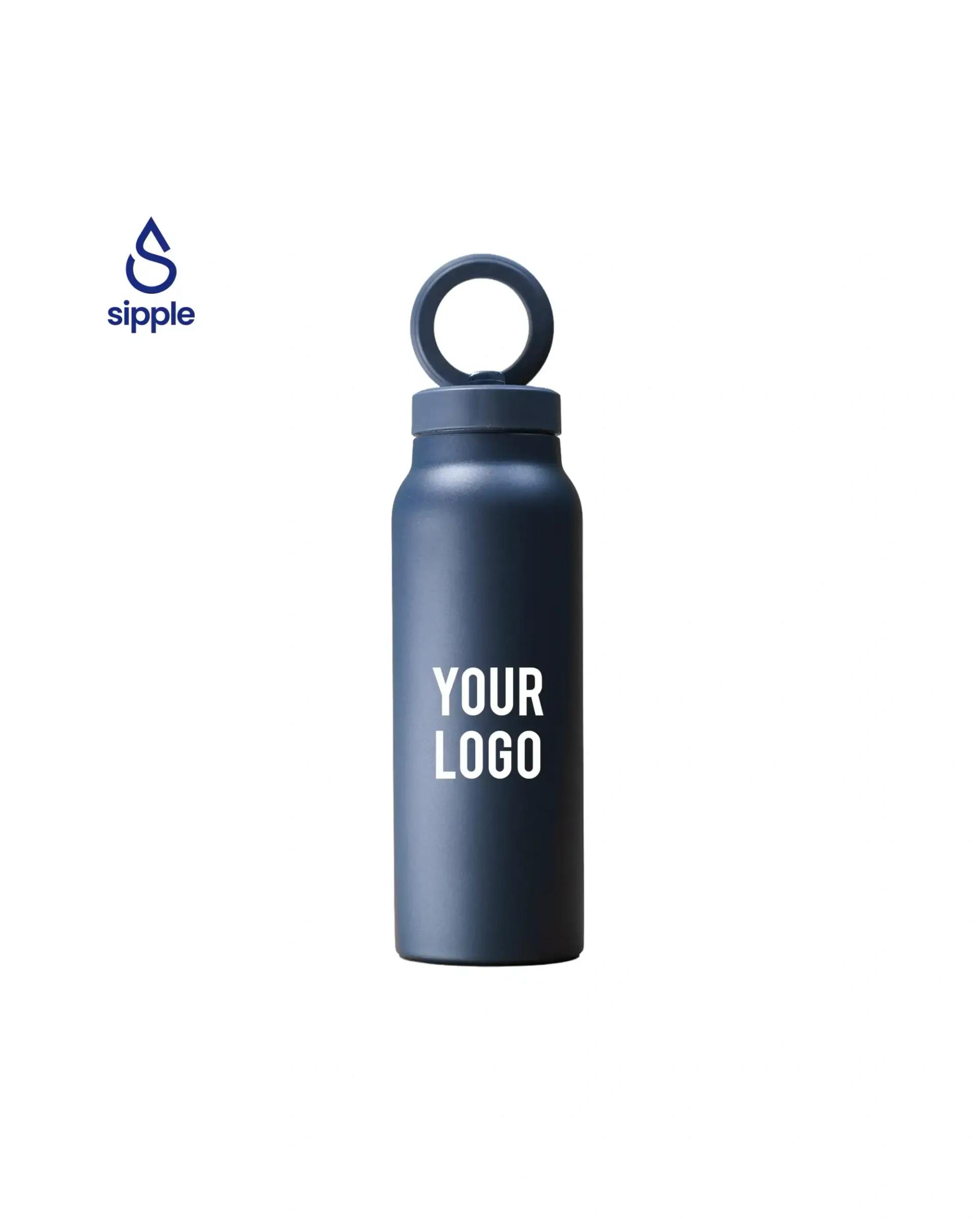 Dibade - Magnetic Compatible Insulated Water Bottle Blue