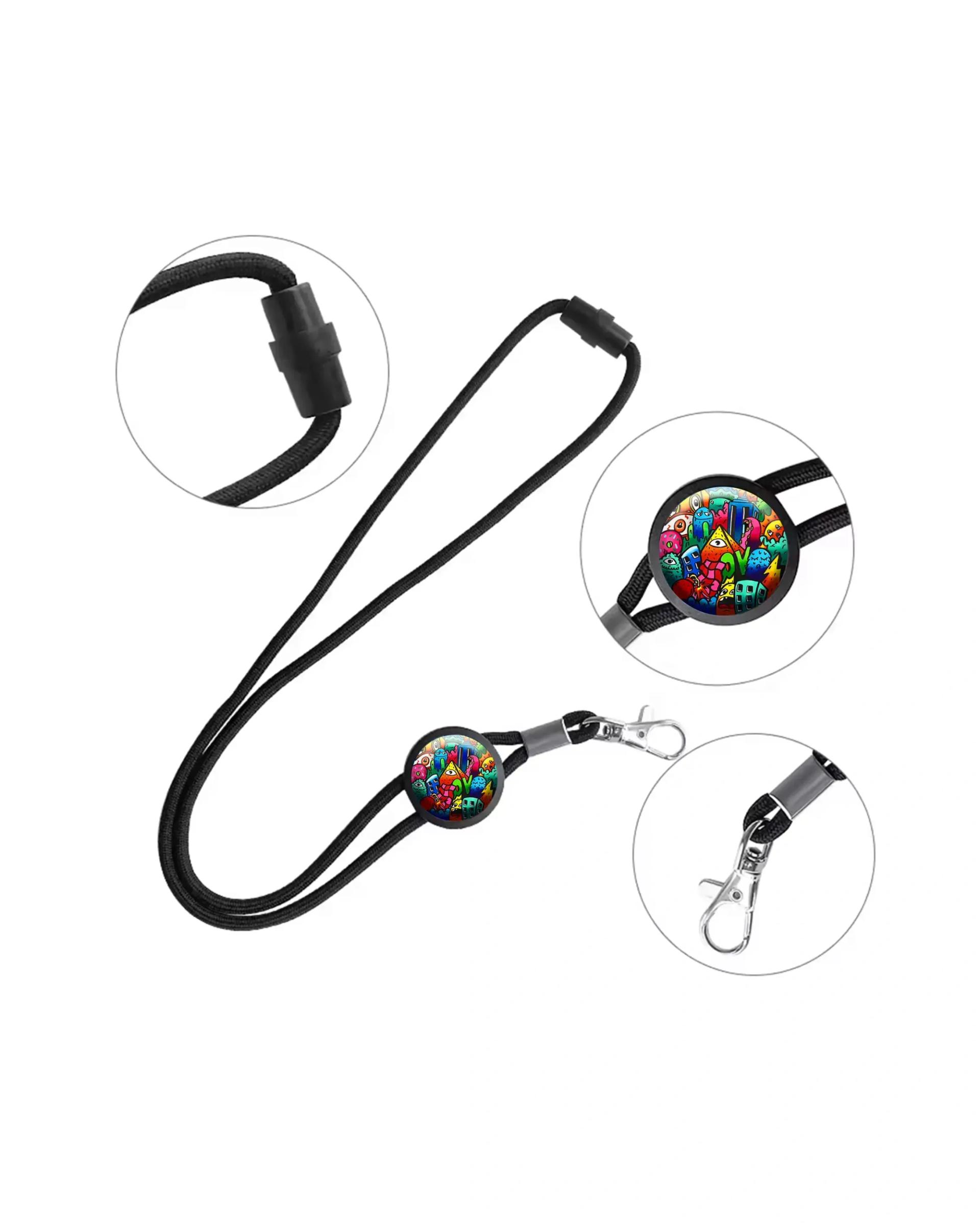 Bagehi - Lanyard with Epoxy Black