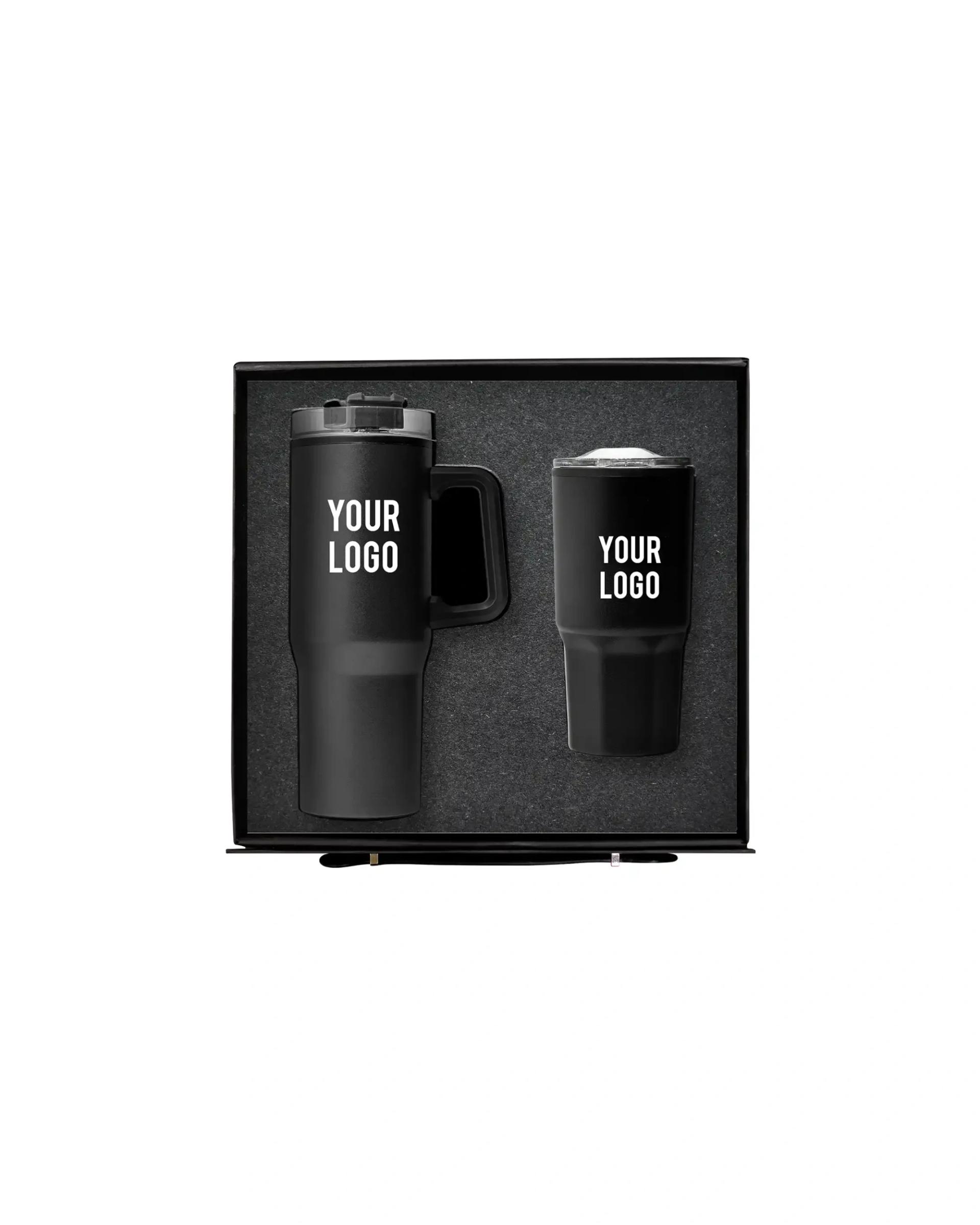 Dafeci - Drinkware Corporate Gift Set Black
