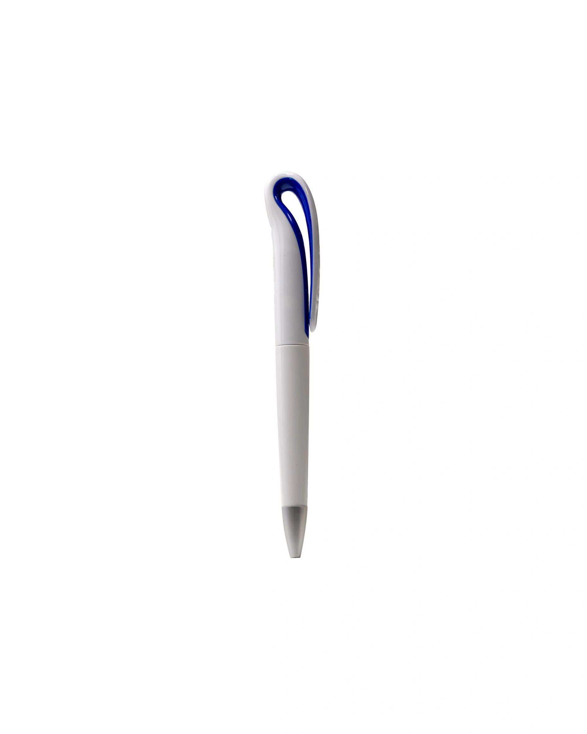 Doheco - White plastic pen Blue