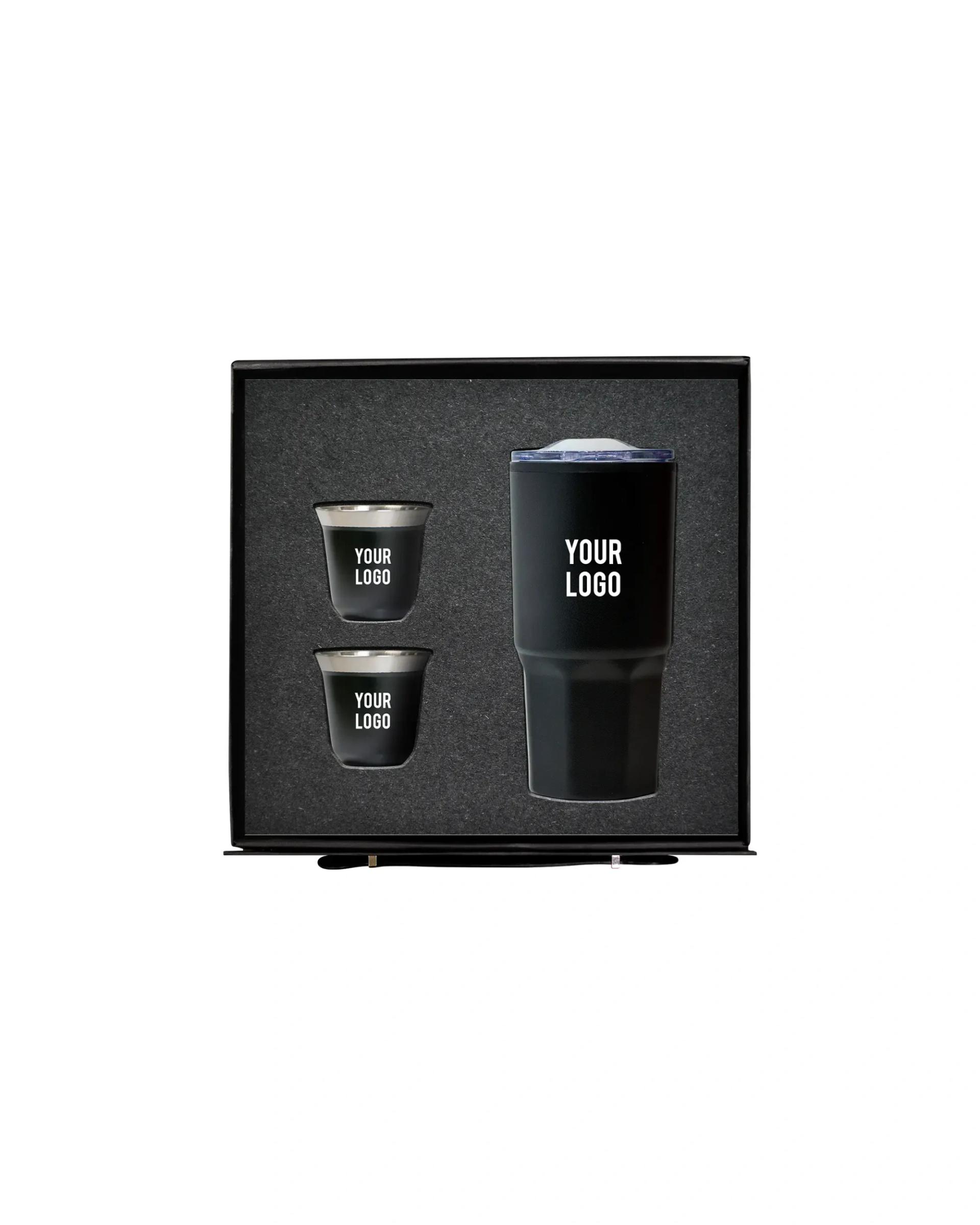 Bobifo - Drinkware Corporate Gift Set Black