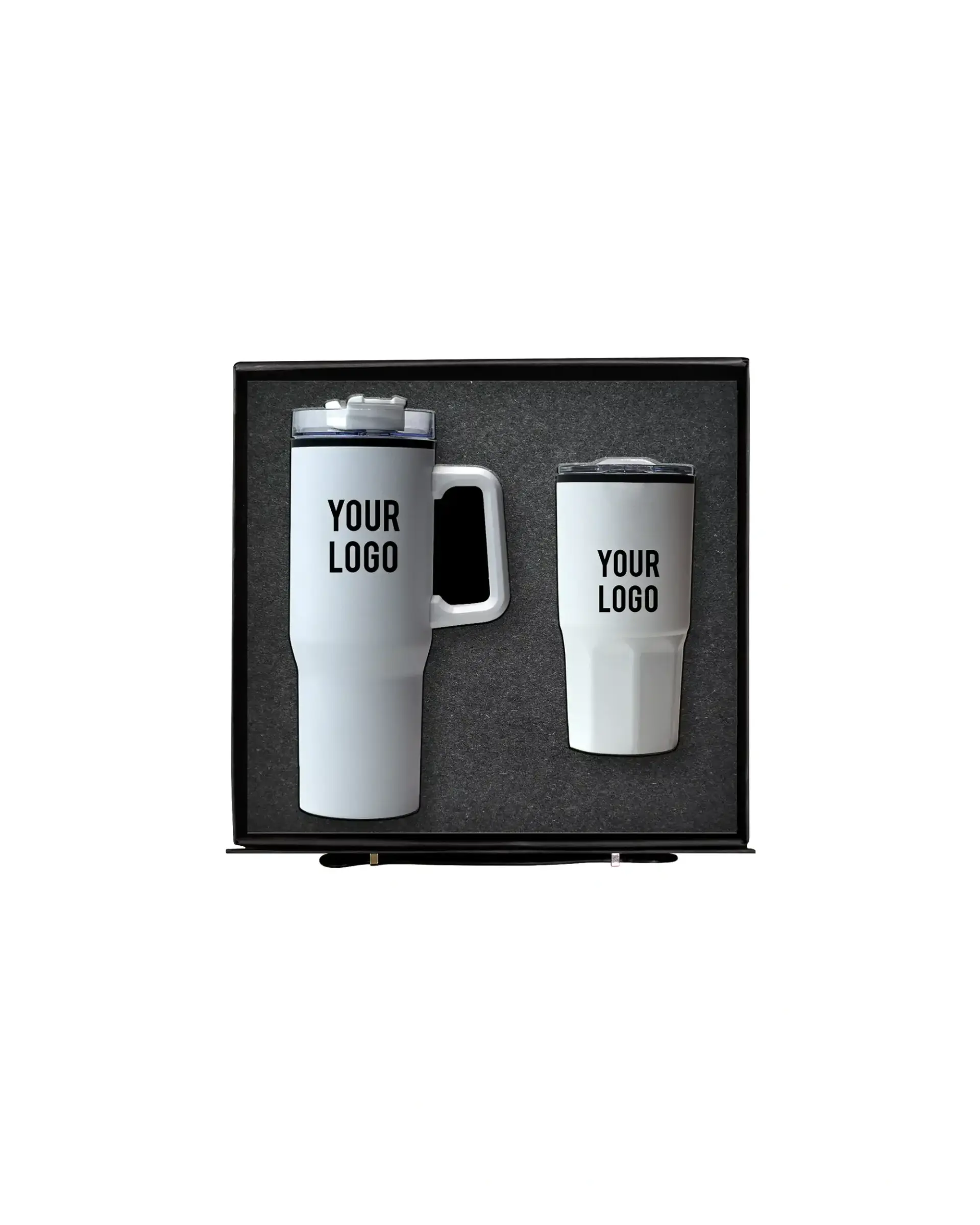 Cafaci - Drinkware Corporate Gift Set White
