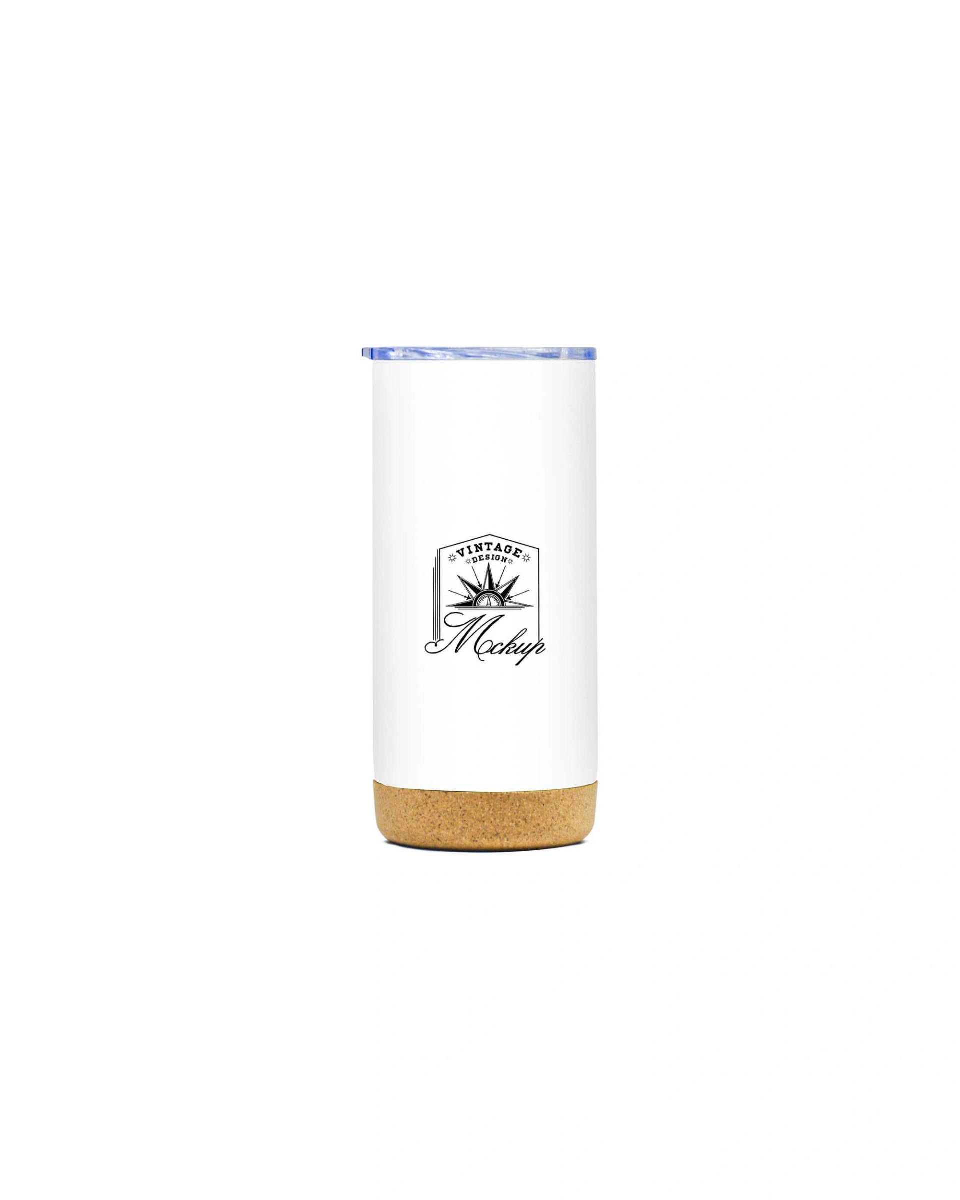Hagoka - Stainless Steel Tumbler With Cork Bottom WT