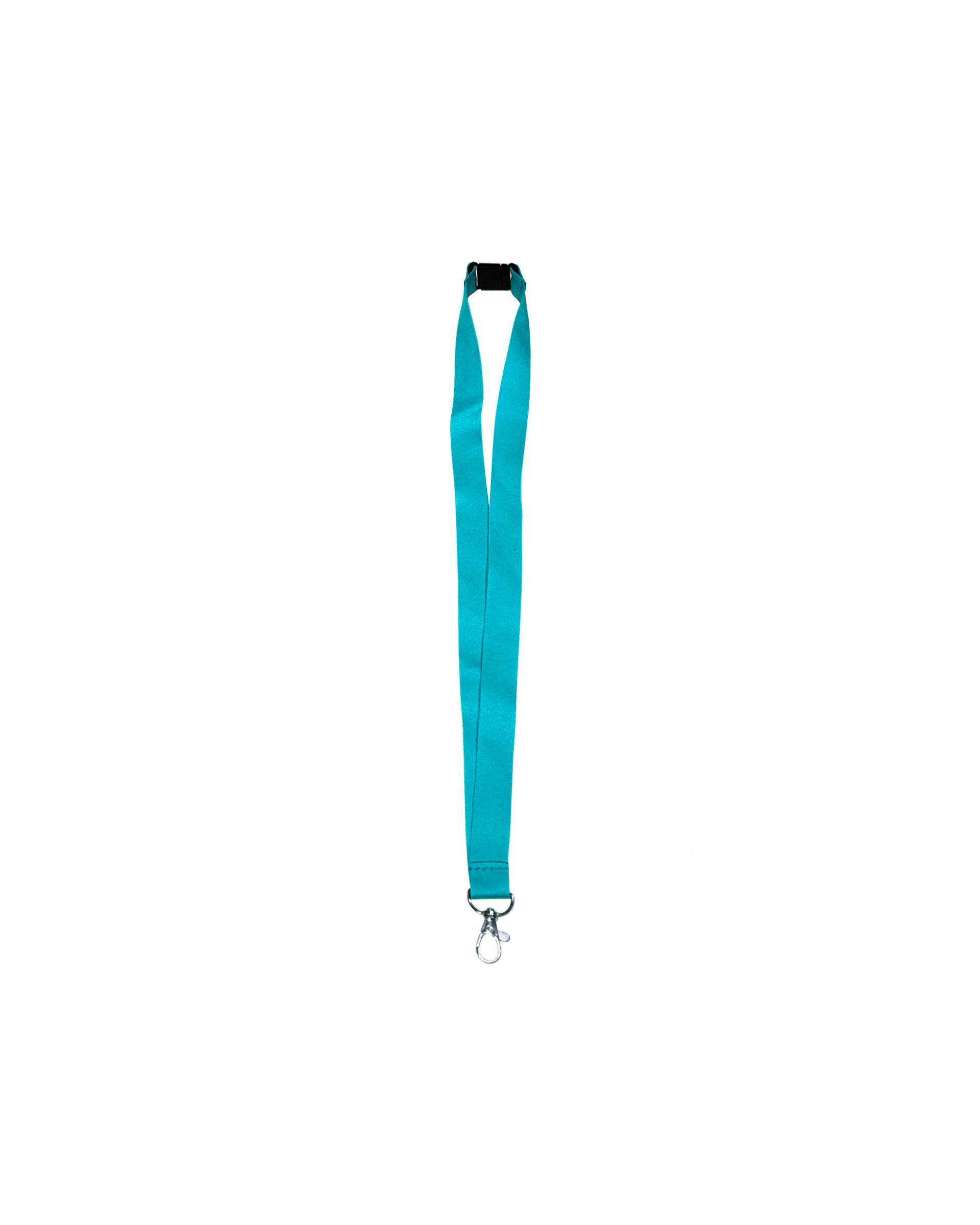 Fofido - Lanyard with safety Clip and Metal Hook Light Blue