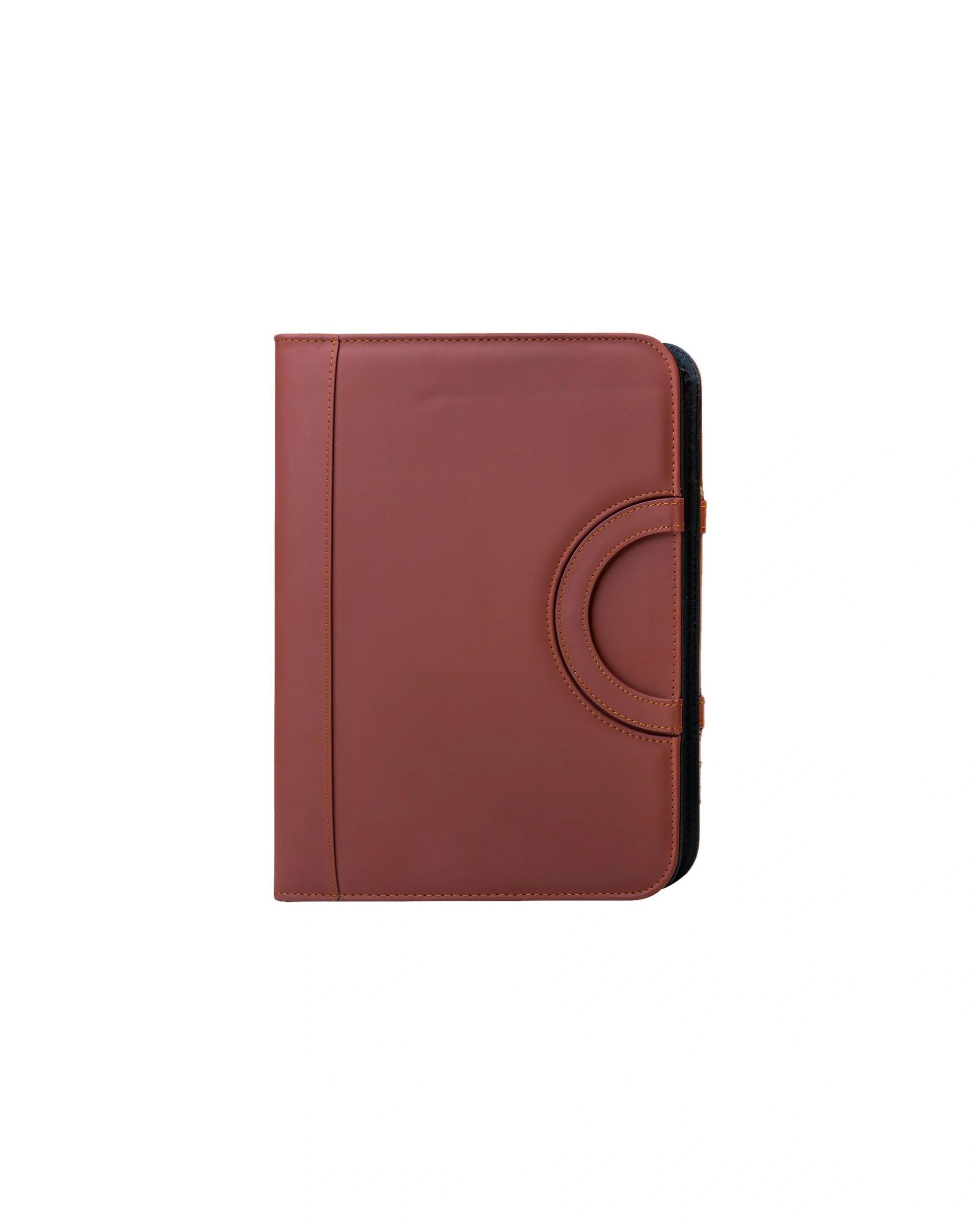 Codega - Portfolio with zipper and handle Brown