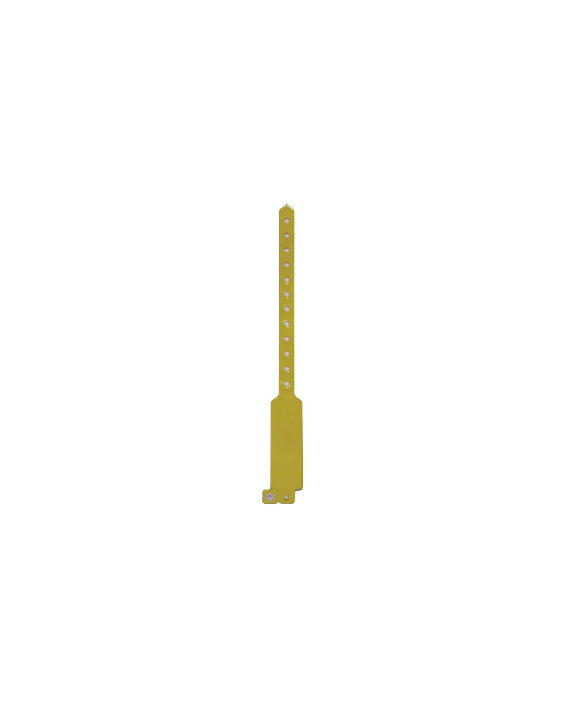 Lociga - Non Reflective Wide Wristband Yellow