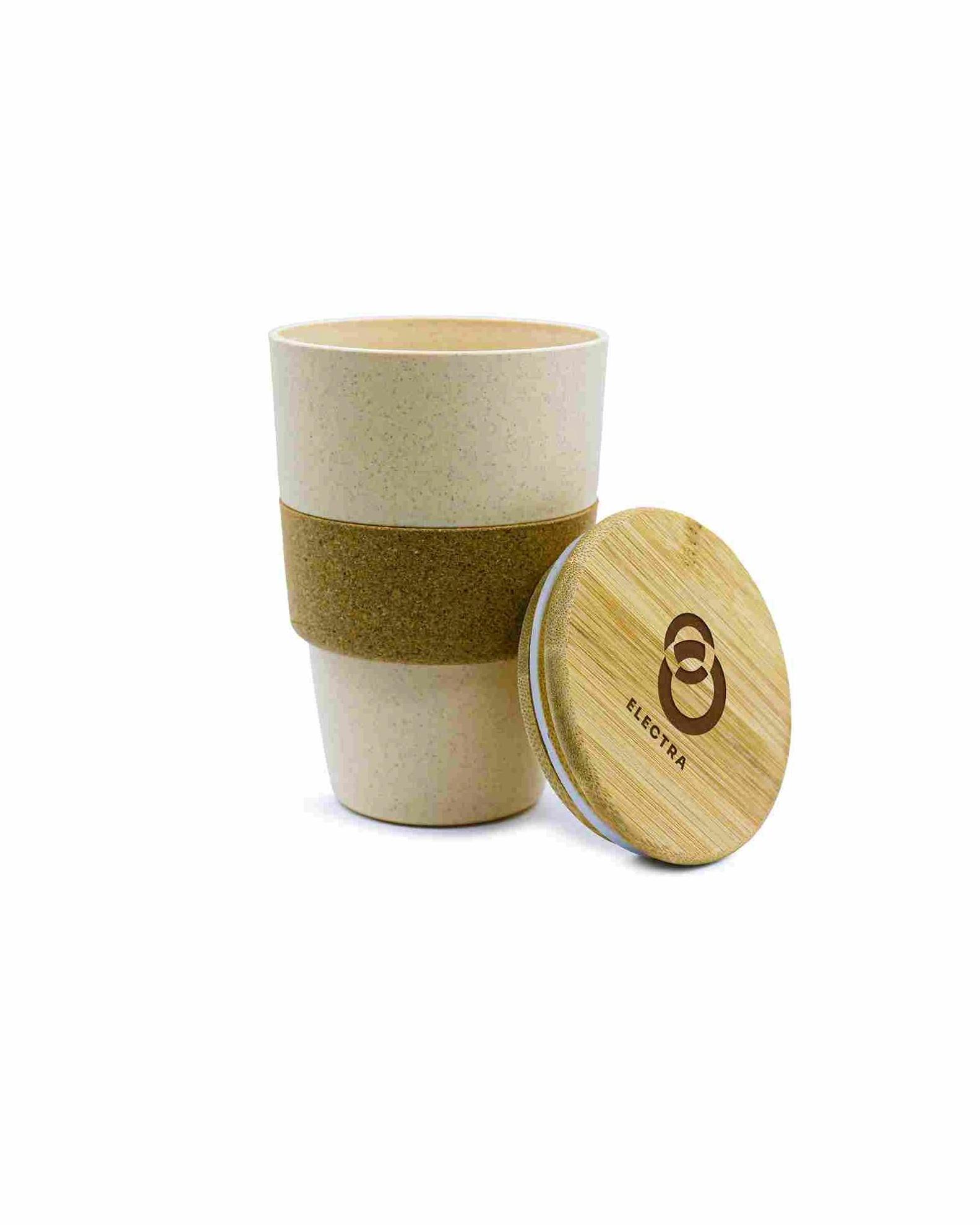 Dehede - Wheat Straw and Cork Coffee Mug