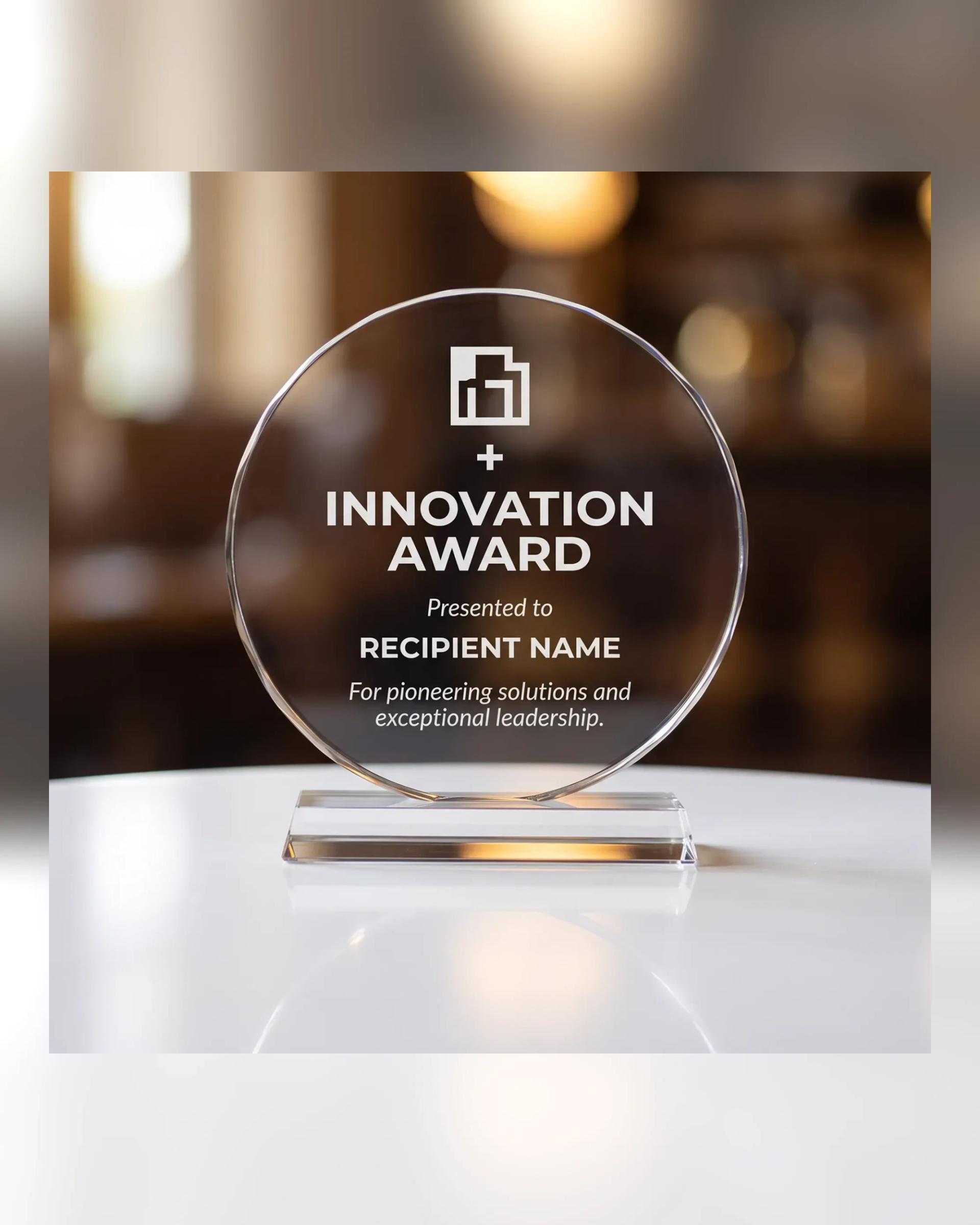 Hacoke - Crystal Award Medium
