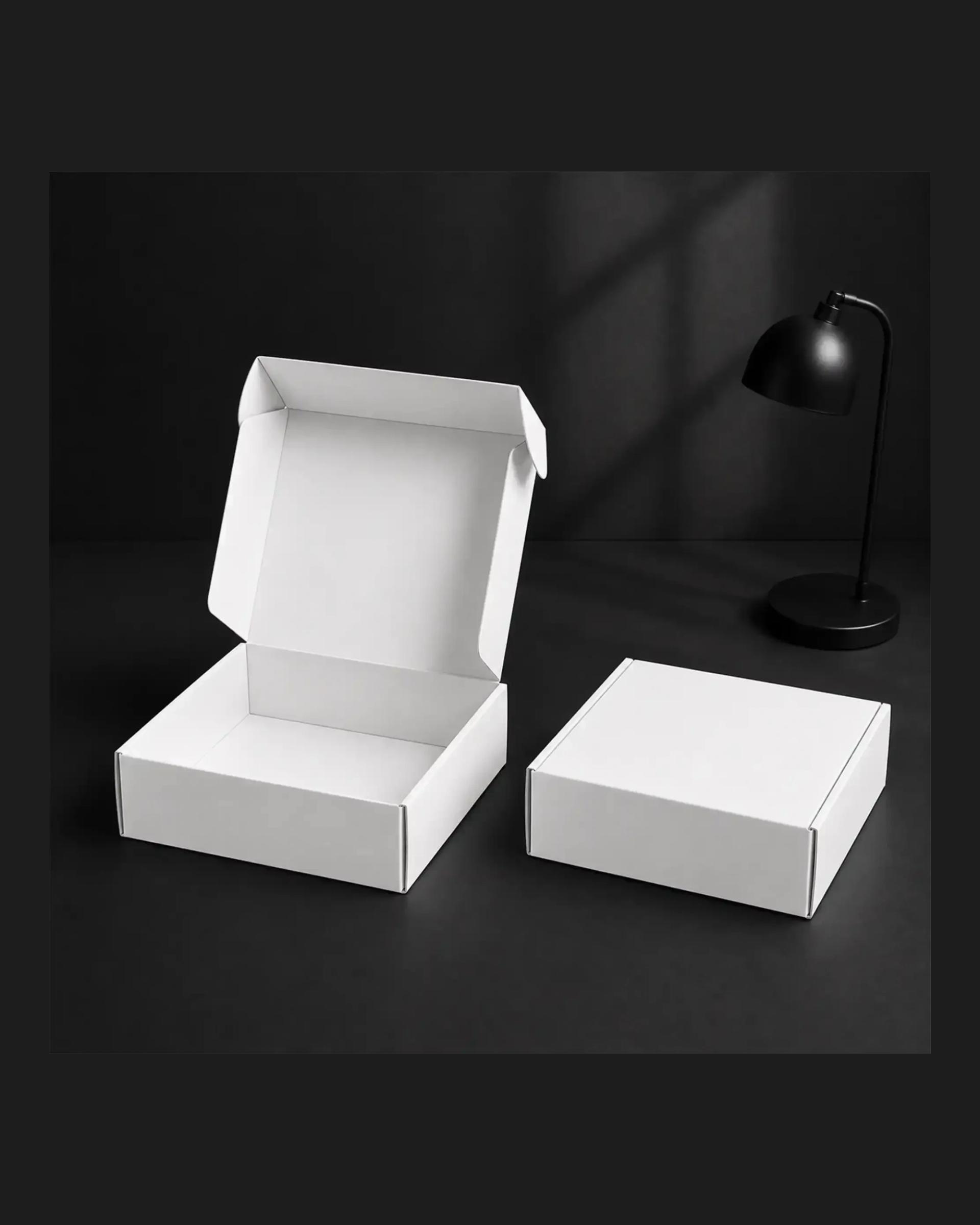 Kekigo - Premium Corrugated Gift Box White
