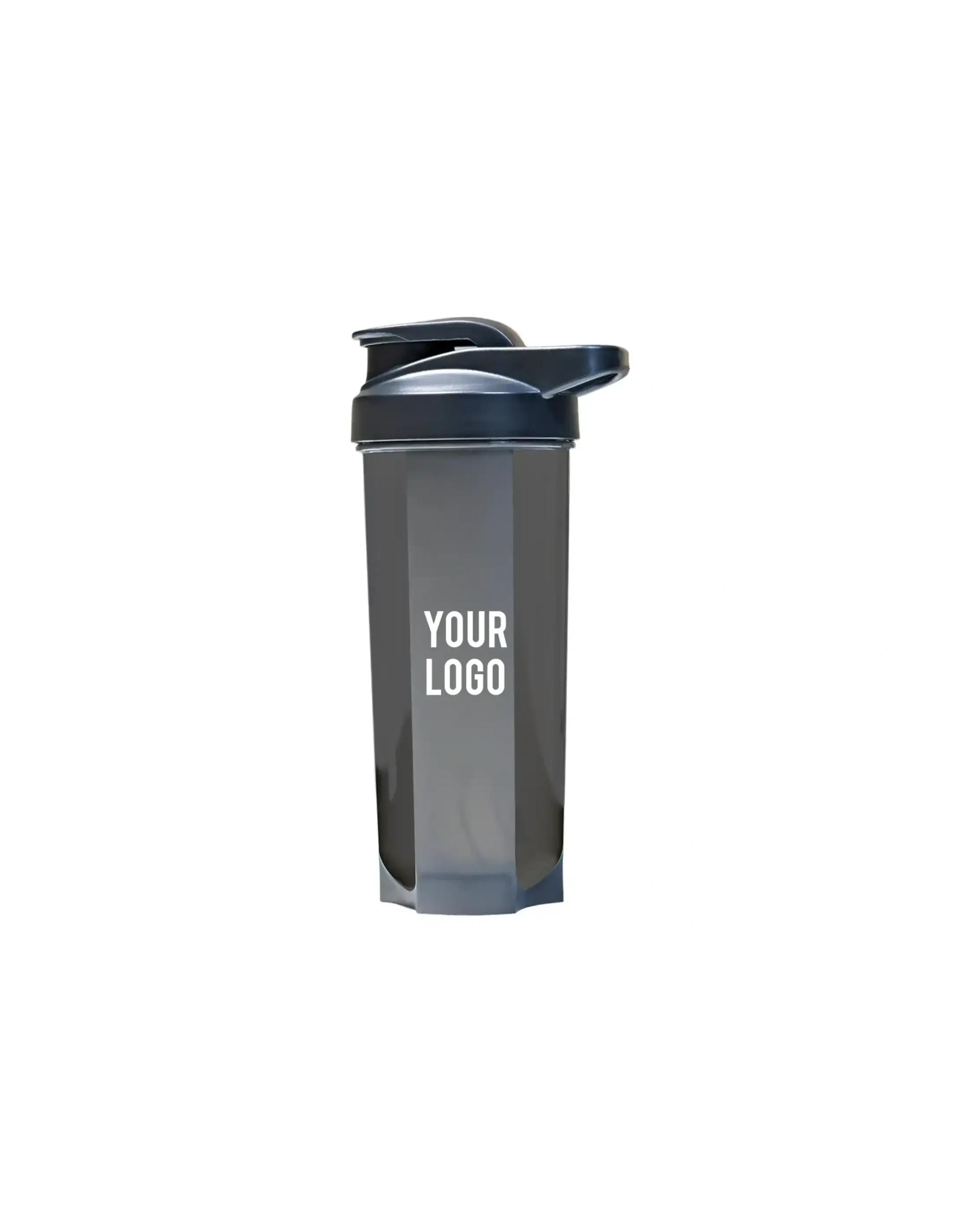 Lecefo - Black Sports Protein Shaker 700ml