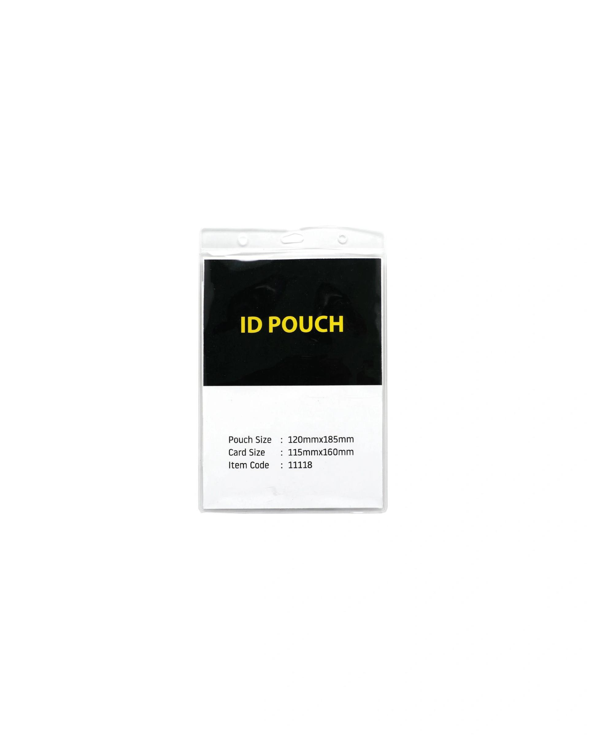 Kodili - Transparent PVC ID pouch Vertical