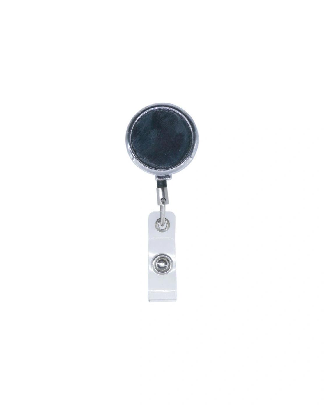 Kefika - Metal reel badge with big round