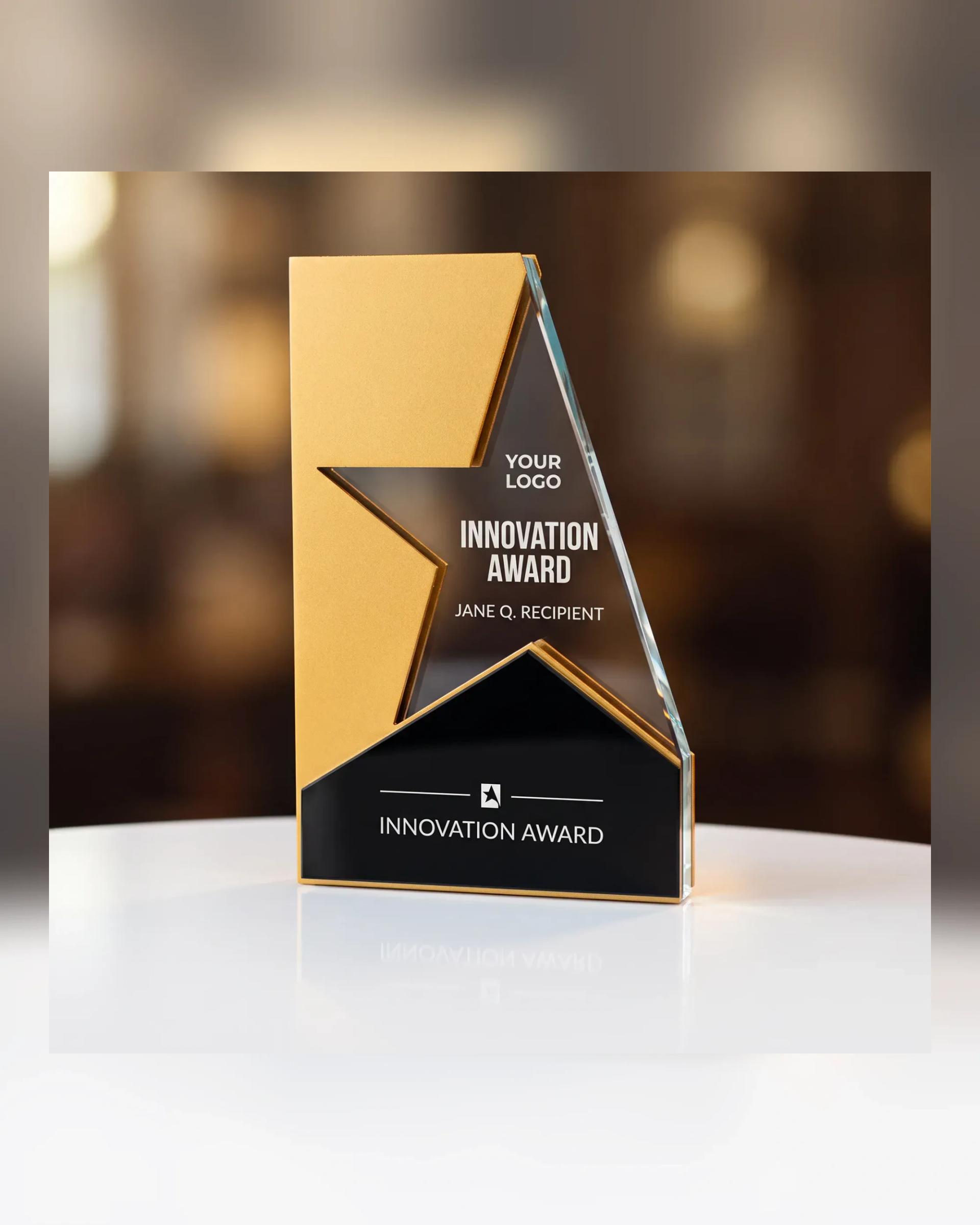 Fihole - Award Trophy Star Shape