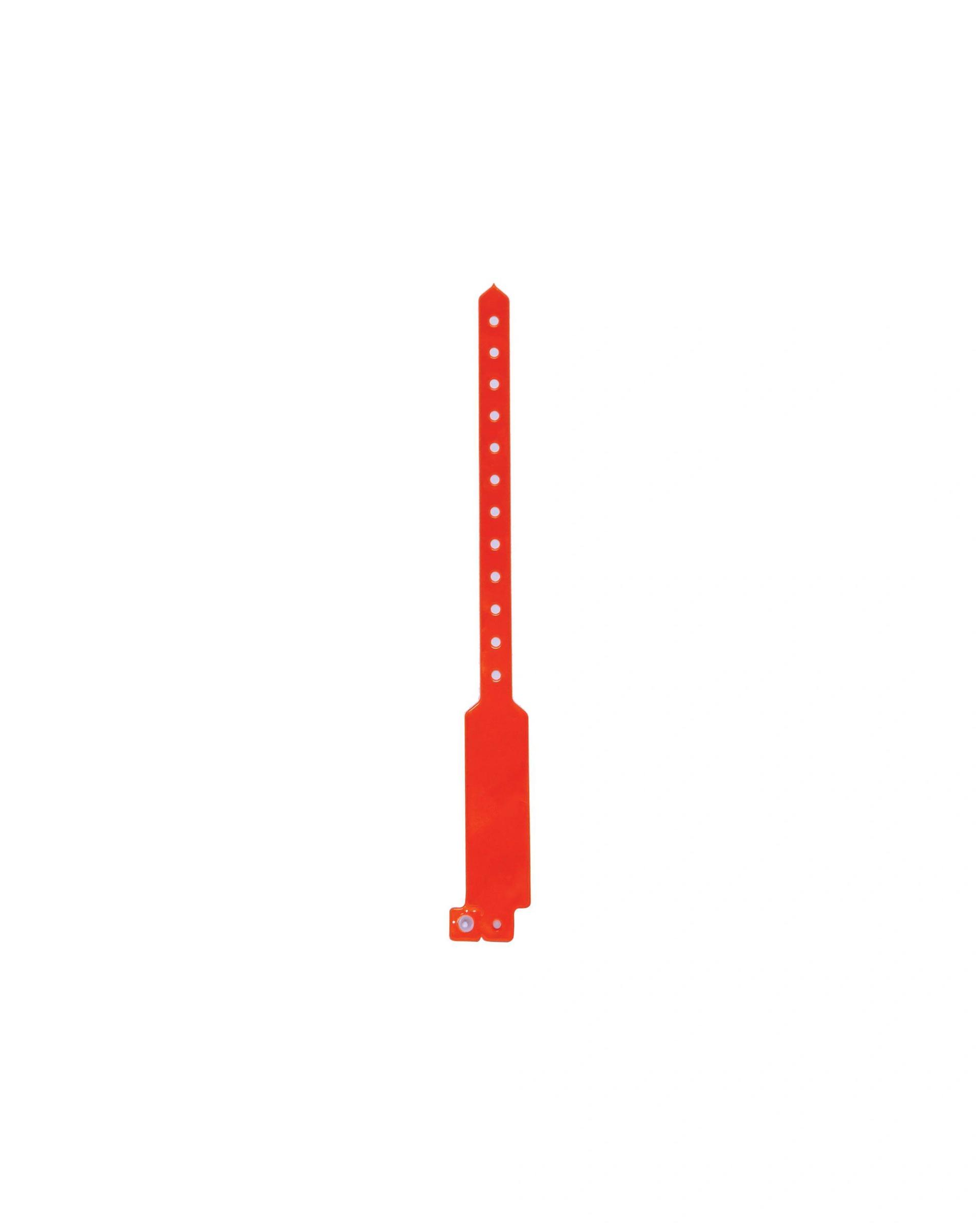 Gadigi - Wide Shaped Reflective wrist band Red
