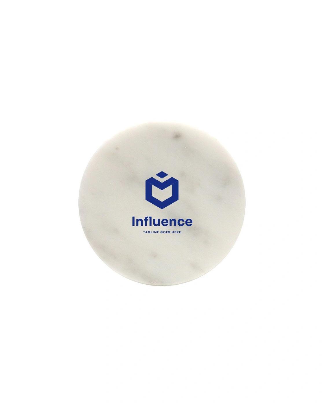 Heleli - Round Marble Coaster