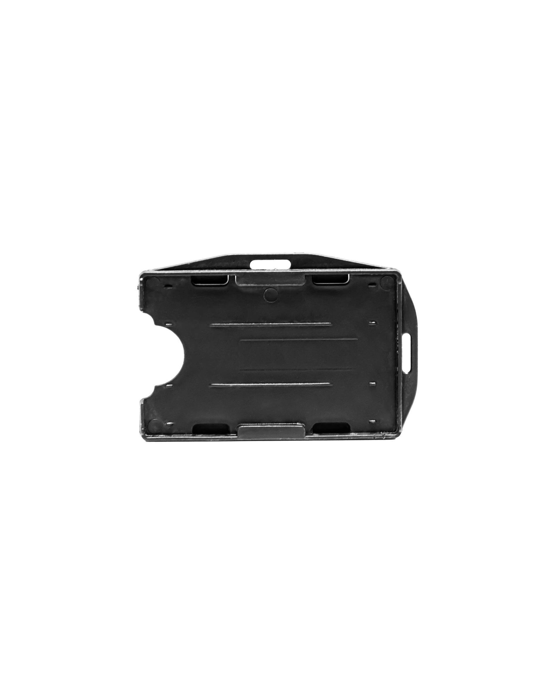 Kohahe - Plastic ID 2 side card holder Black