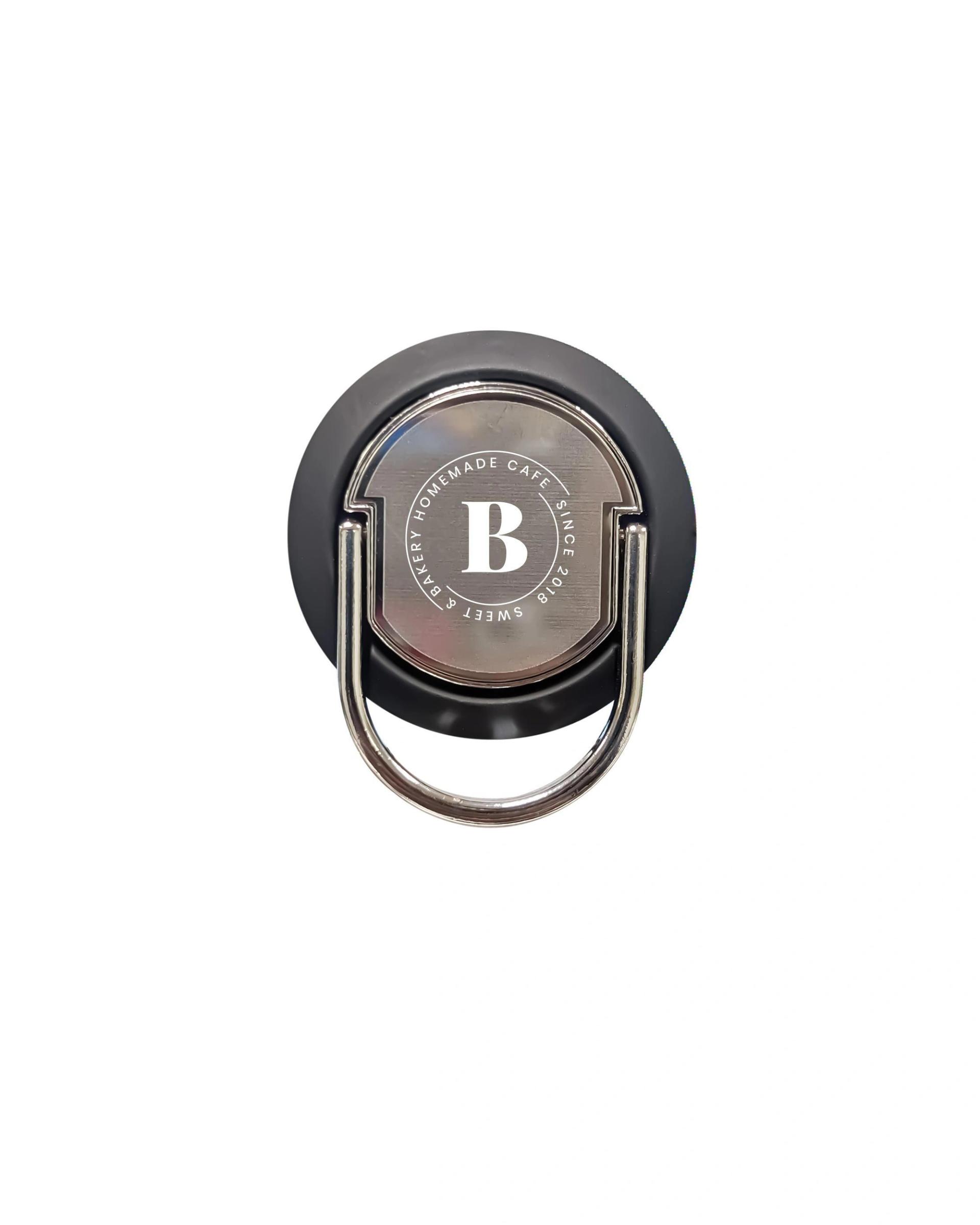 Cafagi - Metal Ring Holder Black