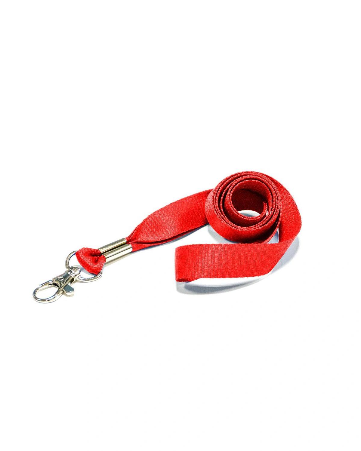Cegali - Lanyard with Metal Hook Red