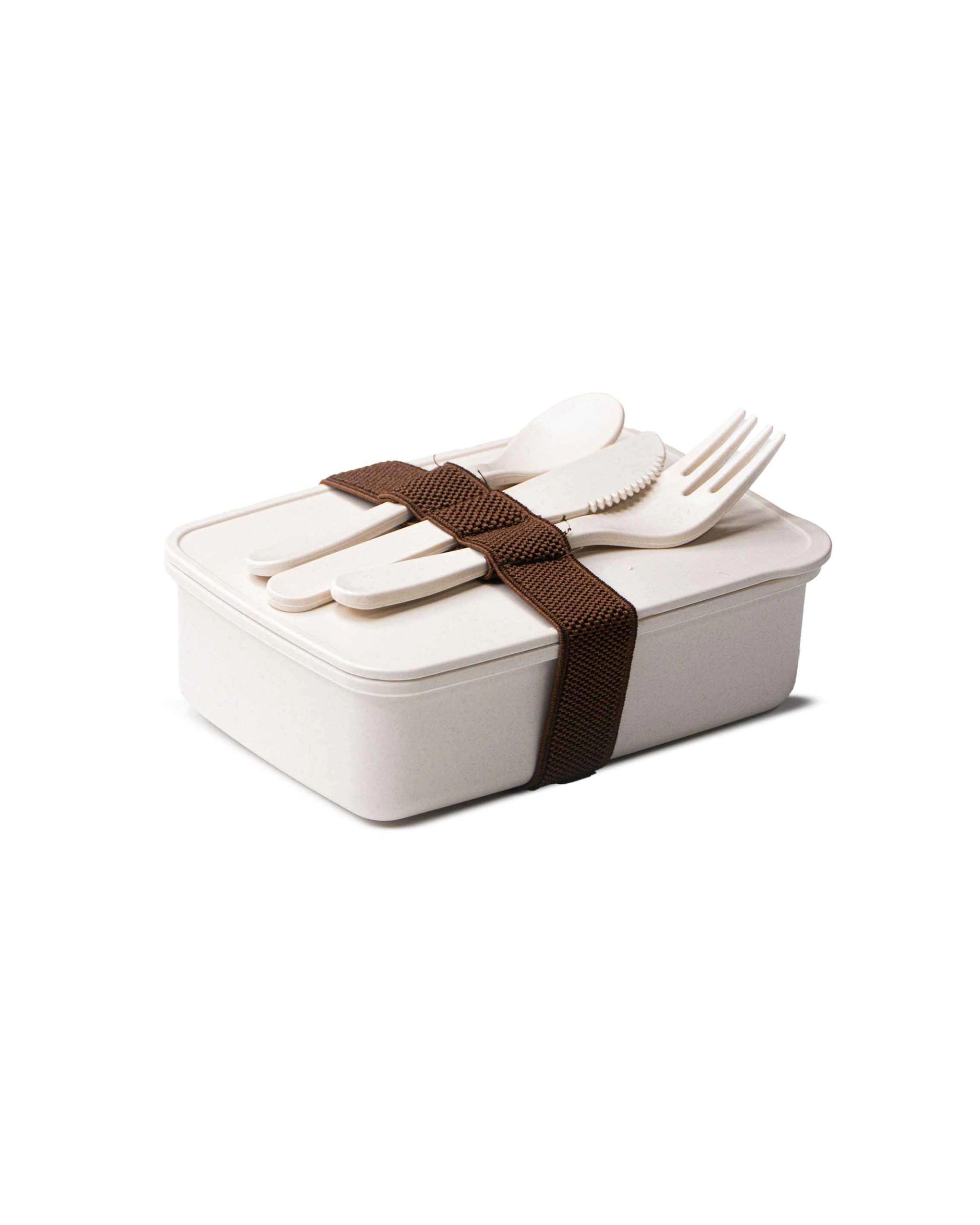 Gadedi - Wheat straw Lunchbox With Cutlery Set