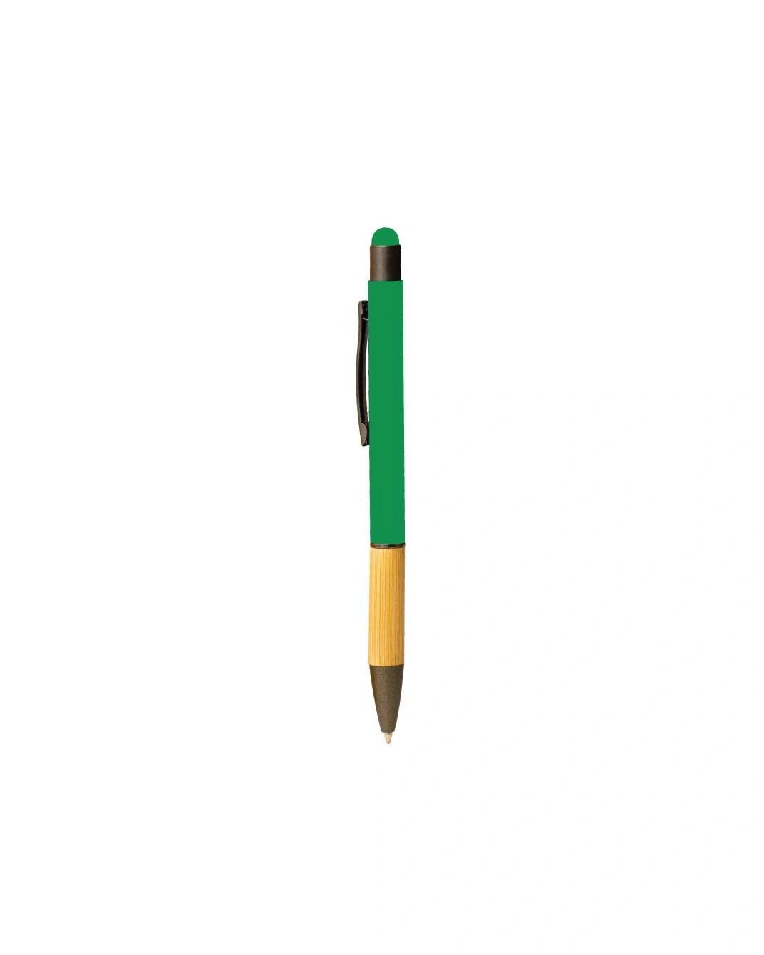 Bigago - Bamboo Pen with stylus Green