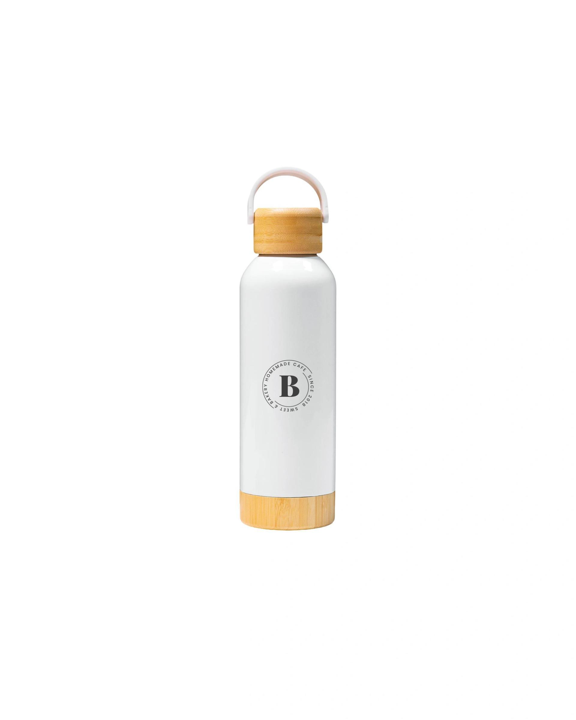 Dobaho - Insulated Bottle With Bamboo Lid WT