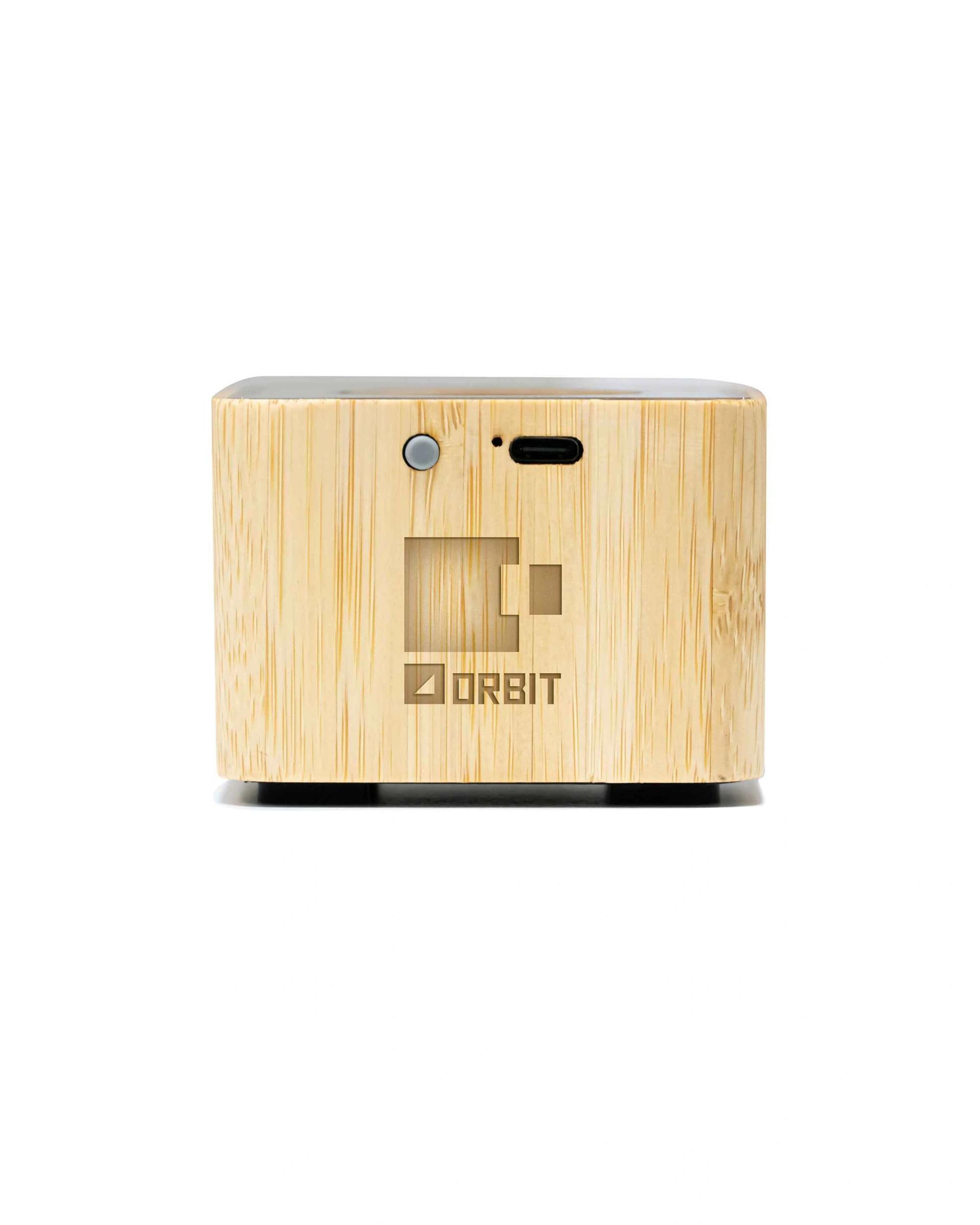 Geleca - Bamboo Bluetooth Speaker Transparent Top
