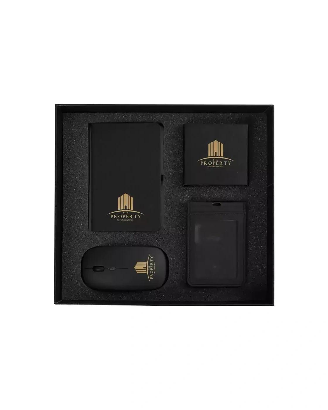 Gehoga - Office Gift Sets in a Black Cardboard Gift Box GS-043