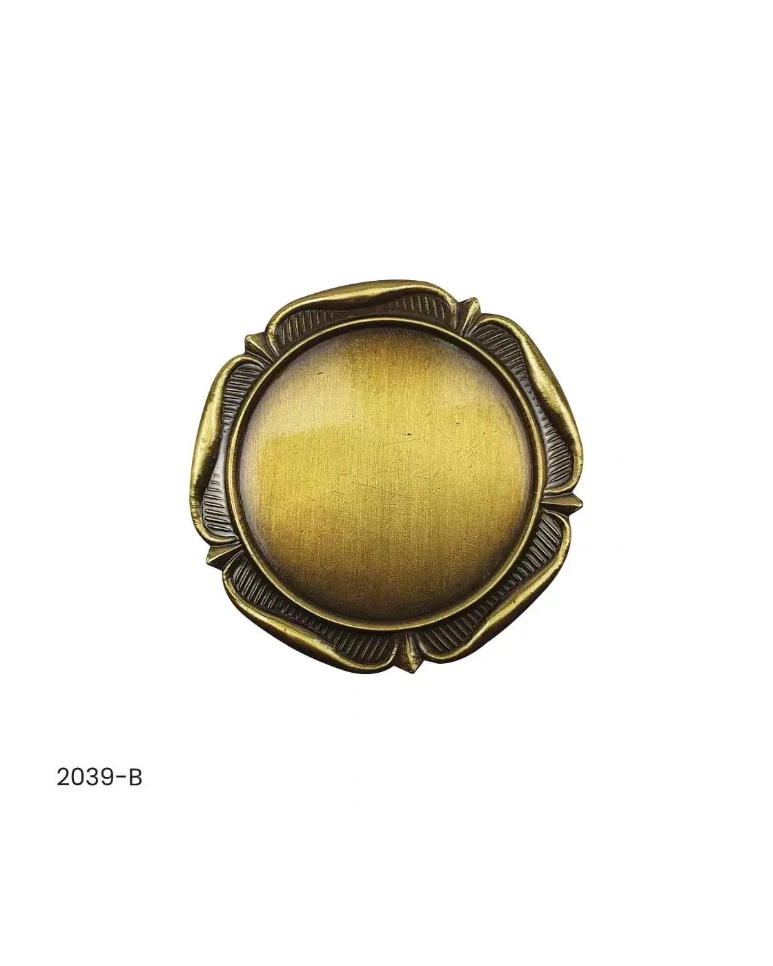 Fihaba - Round Flower Design Logo Badges
