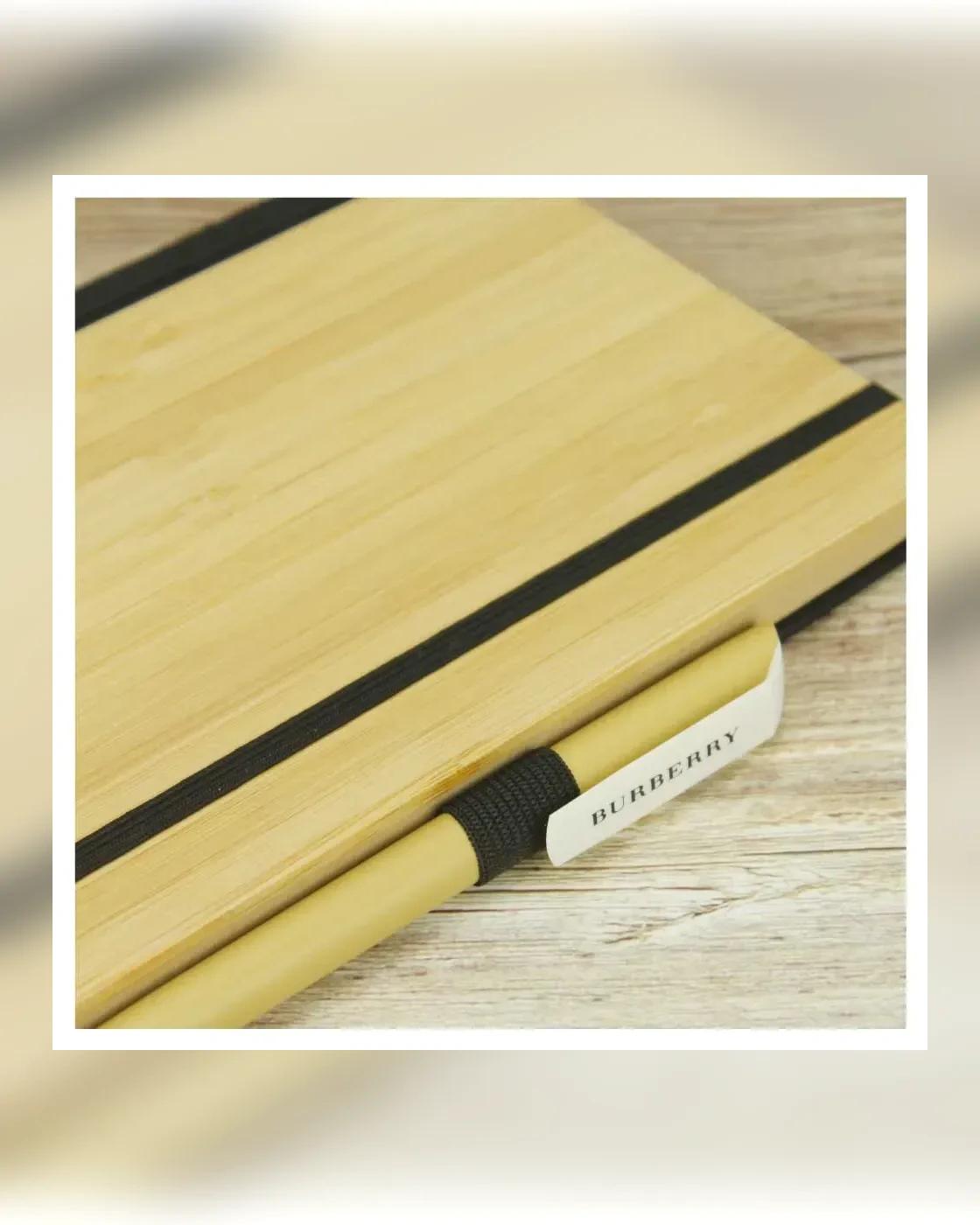 Cadola - A5 size Bamboo Notebooks with Pen Loop & Page Marker