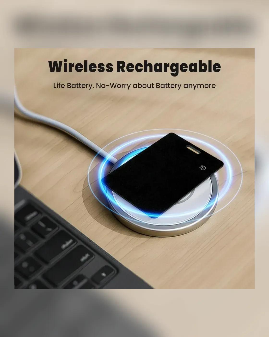 Kefege - GPS Tracker, Air Tags, Anti-Loss & Wireless Rechargeable