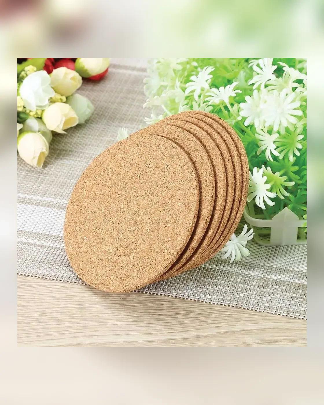Decedi - Cork Tea Coasters
