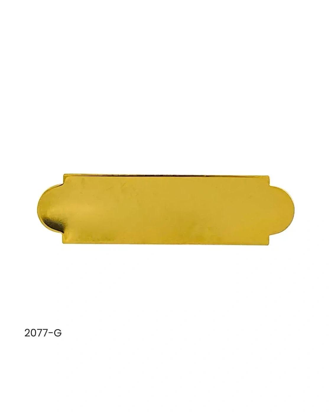 Dibihi - Metal Name Badges in Gold and Silver Colors