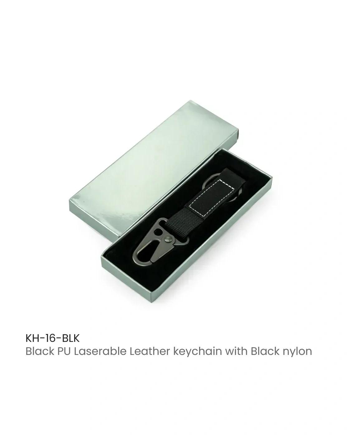 Dakoli - Laserable PU Leather Keychains with Sling Snap Hook