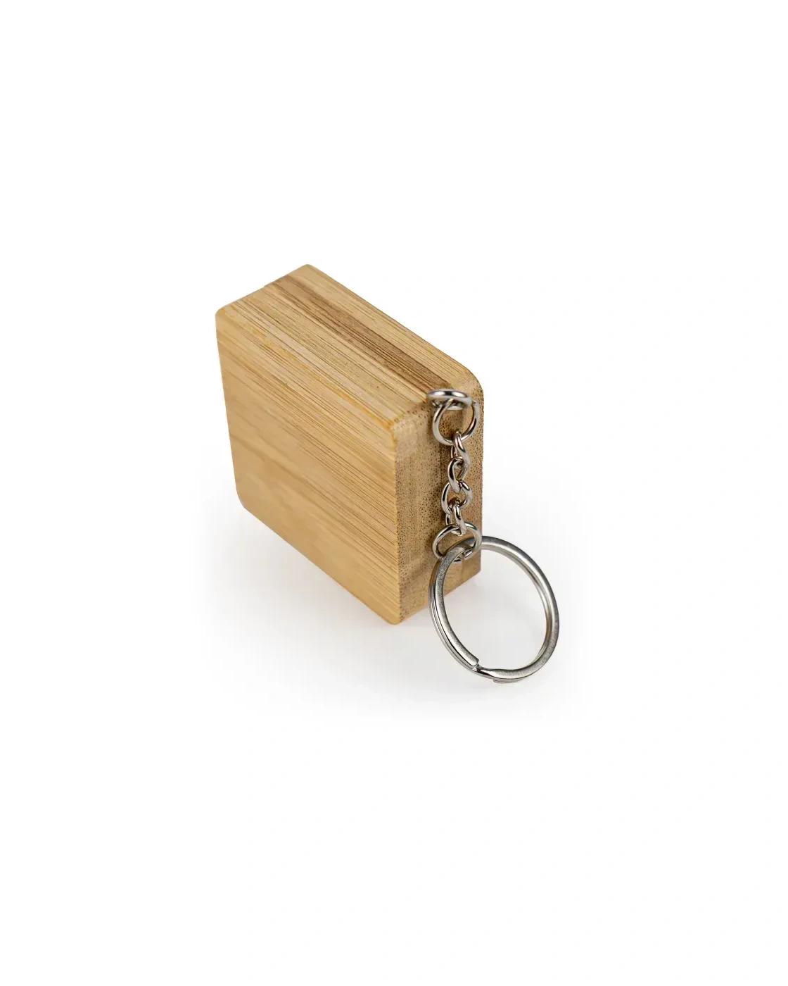 Babici - Bamboo Retractable Measuring Tape Keychains