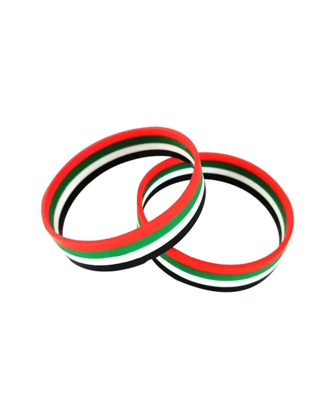Debibe - Qatar Flag Silicone Wristbands in Readystock