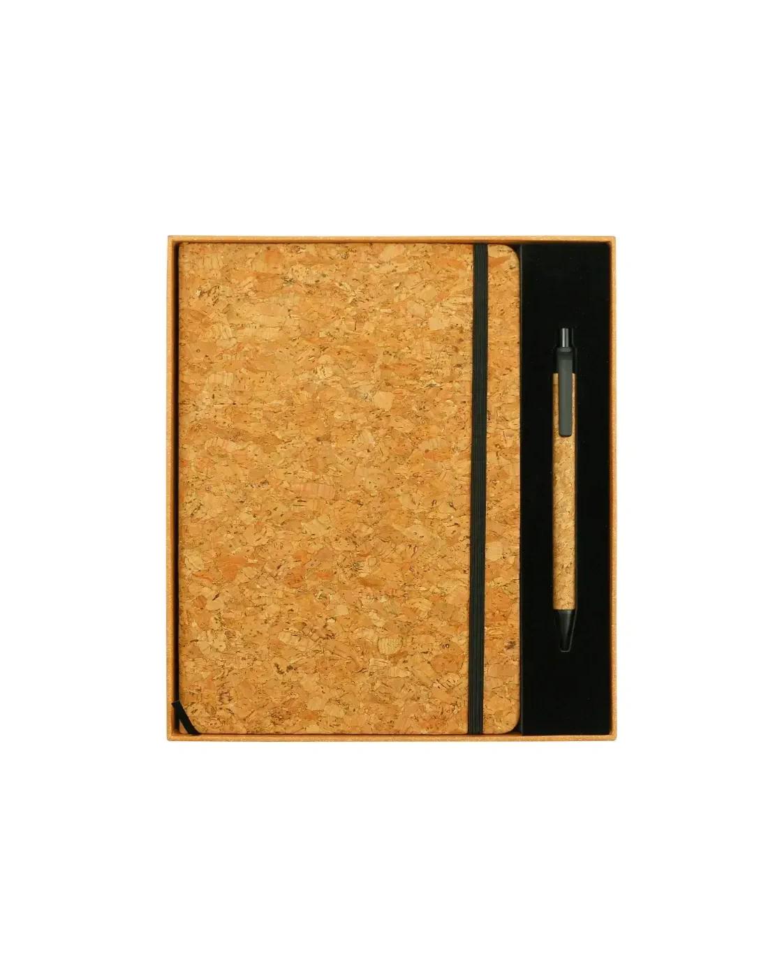 Gacoha - Cork Notebook and Ball Pen Gift Sets