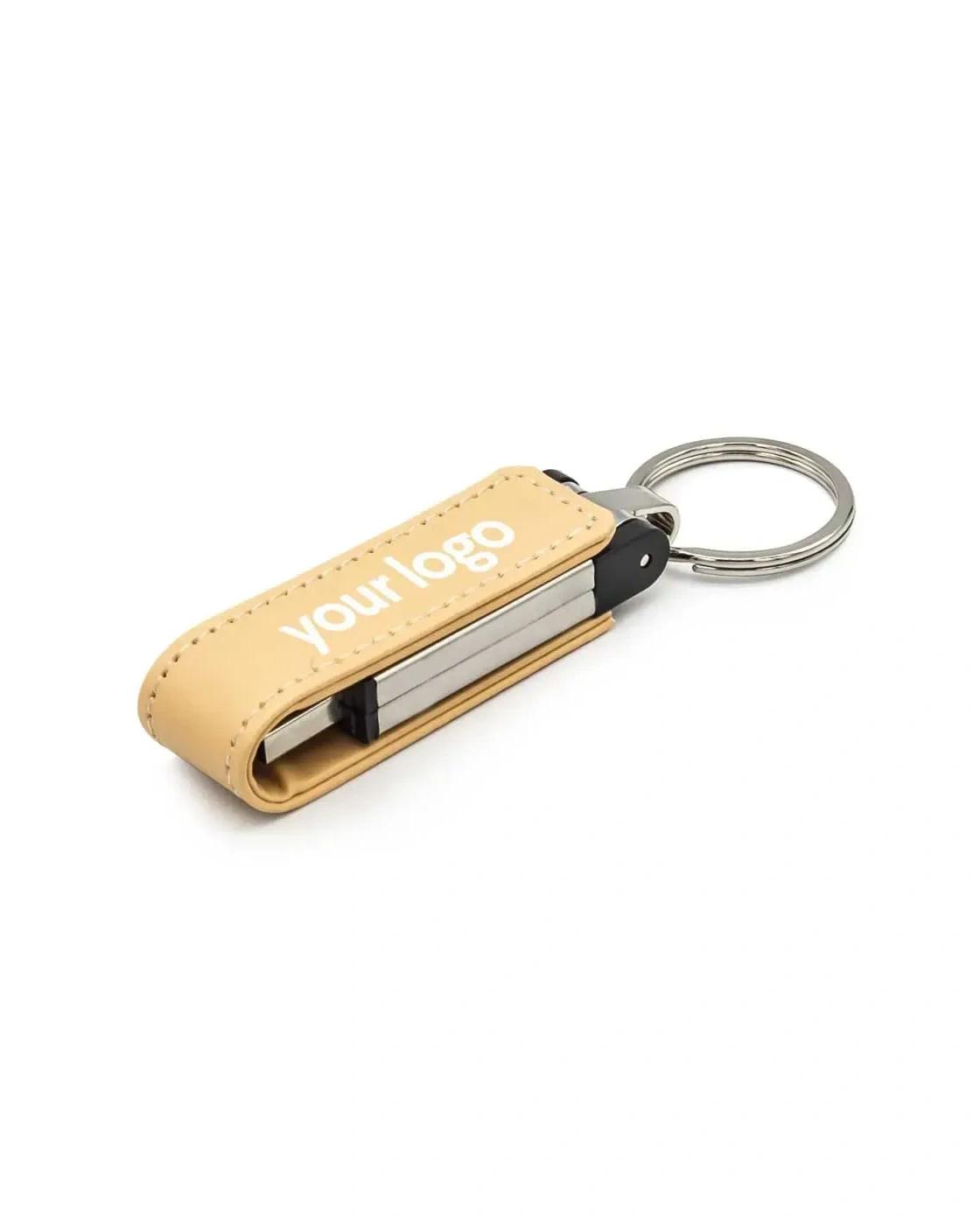 Cadohi - Leather Keychain USB