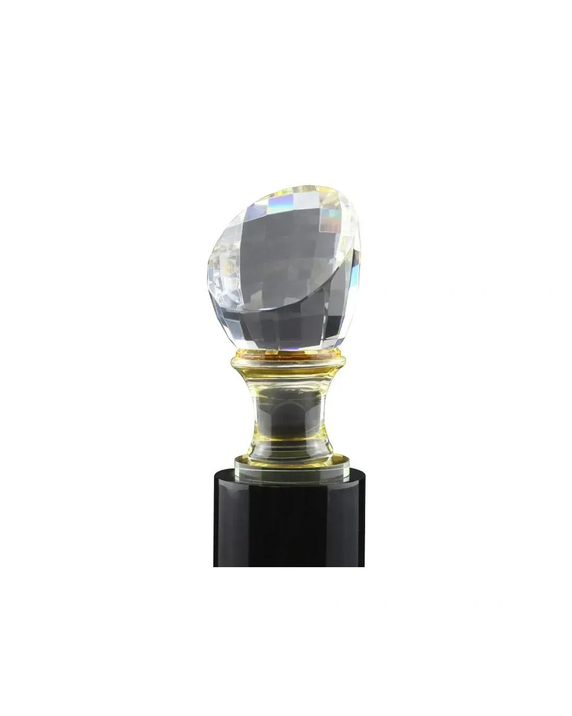 Cilogi - Crystal Glass Trophy in Wooden Box