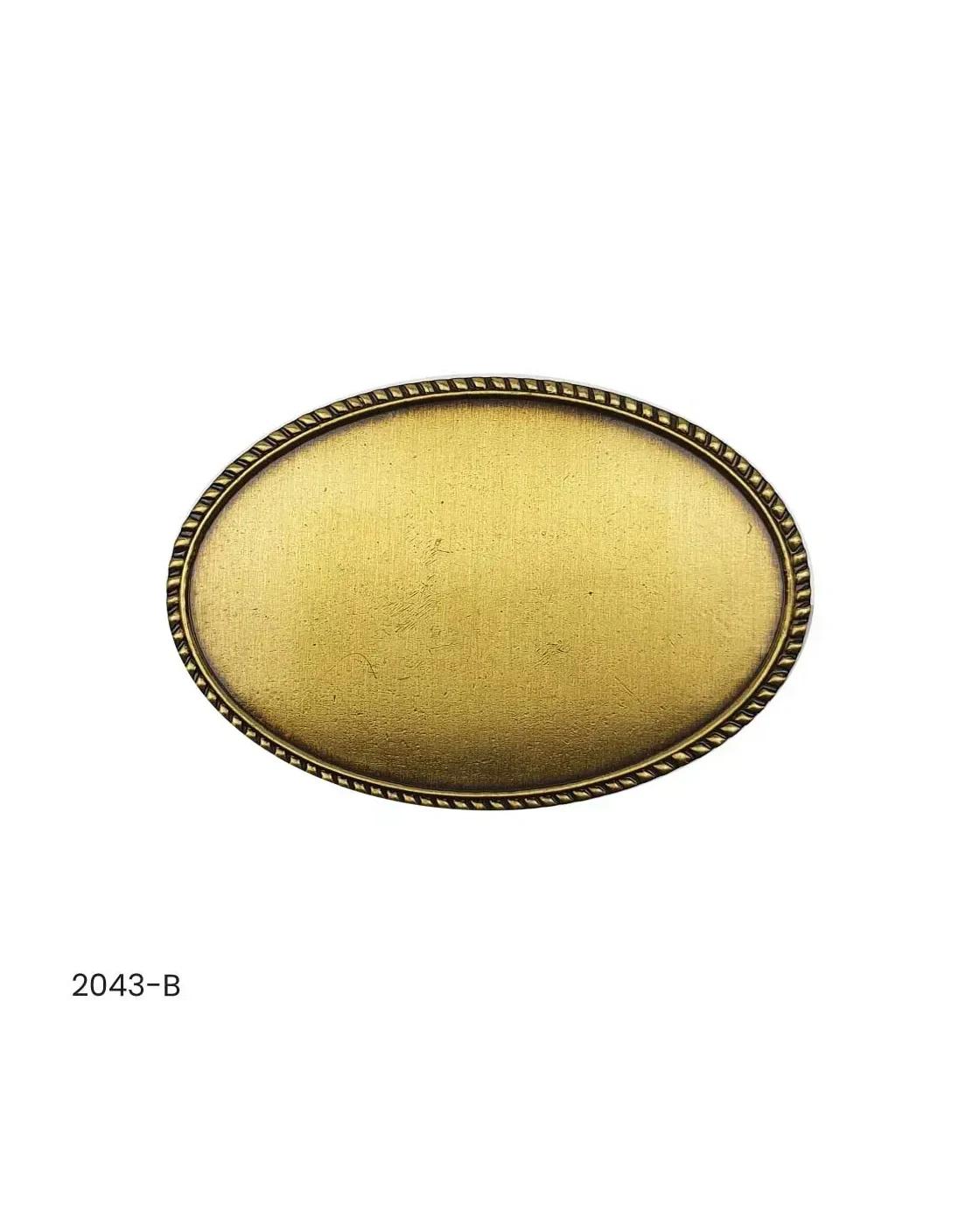 Bodado - Oval Rope Design Logo Badges