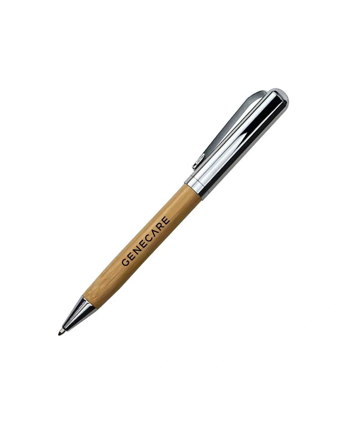 Galefa - Chrome and Bamboo Metal Pens