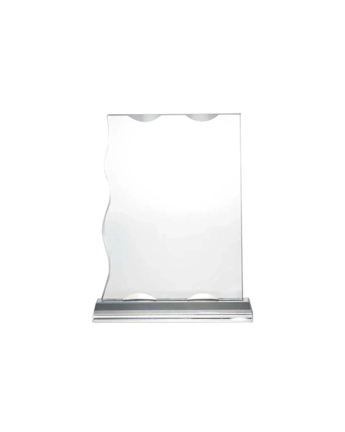 Hogabe - Rectangle Crystal Awards with Glass base & Box