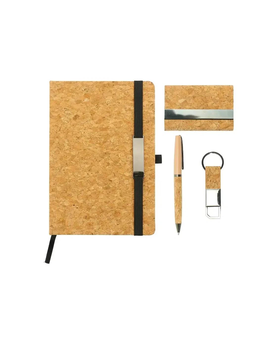 Fihada - Office Gift Sets with Notebook, Pen, Card Holder, Keychain
