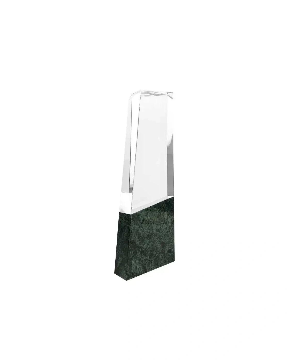 Dadoco - Crystal and Marble Awards with Wooden Gift Box