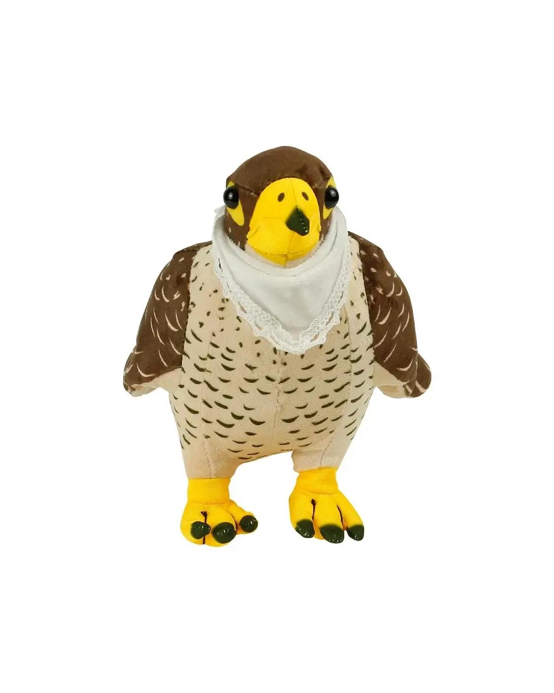 Bofeki - Falcon Plush Toys with White Scarf for Branding 22 cm