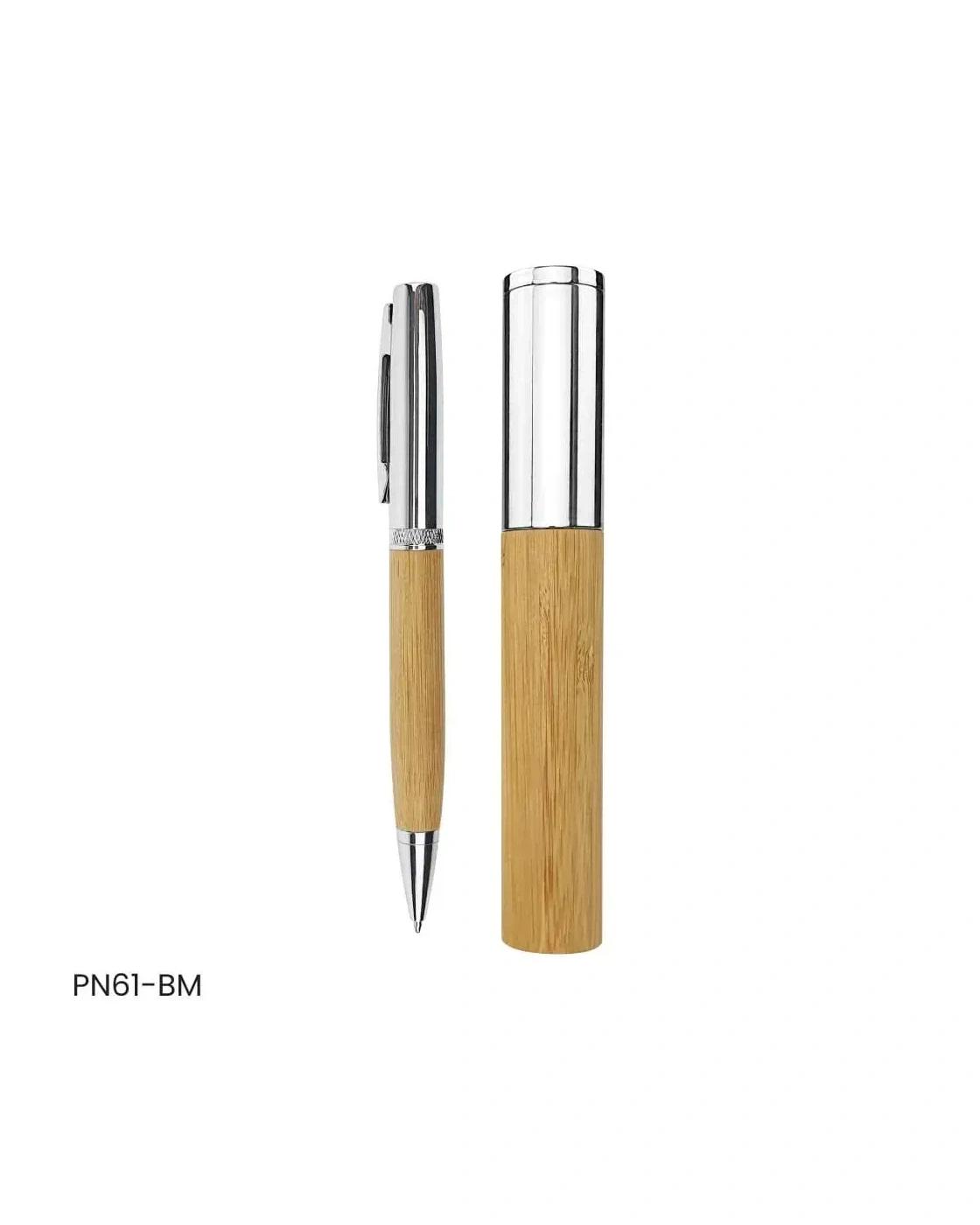 Lihafe - Metal and Bamboo Pens with Tube Box