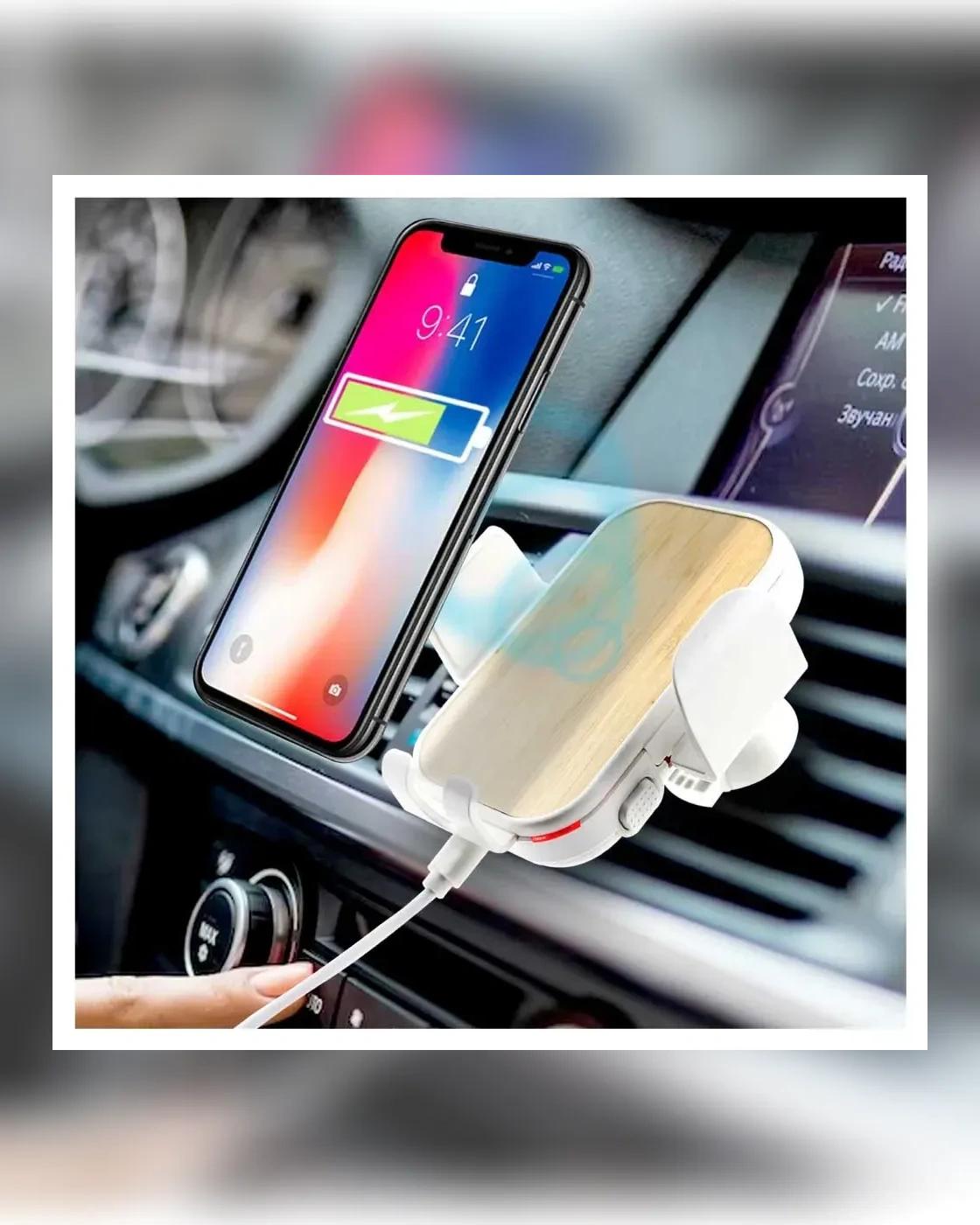 Calage - Car Phone Holder with Wireless Fast Charger 15W, Type C